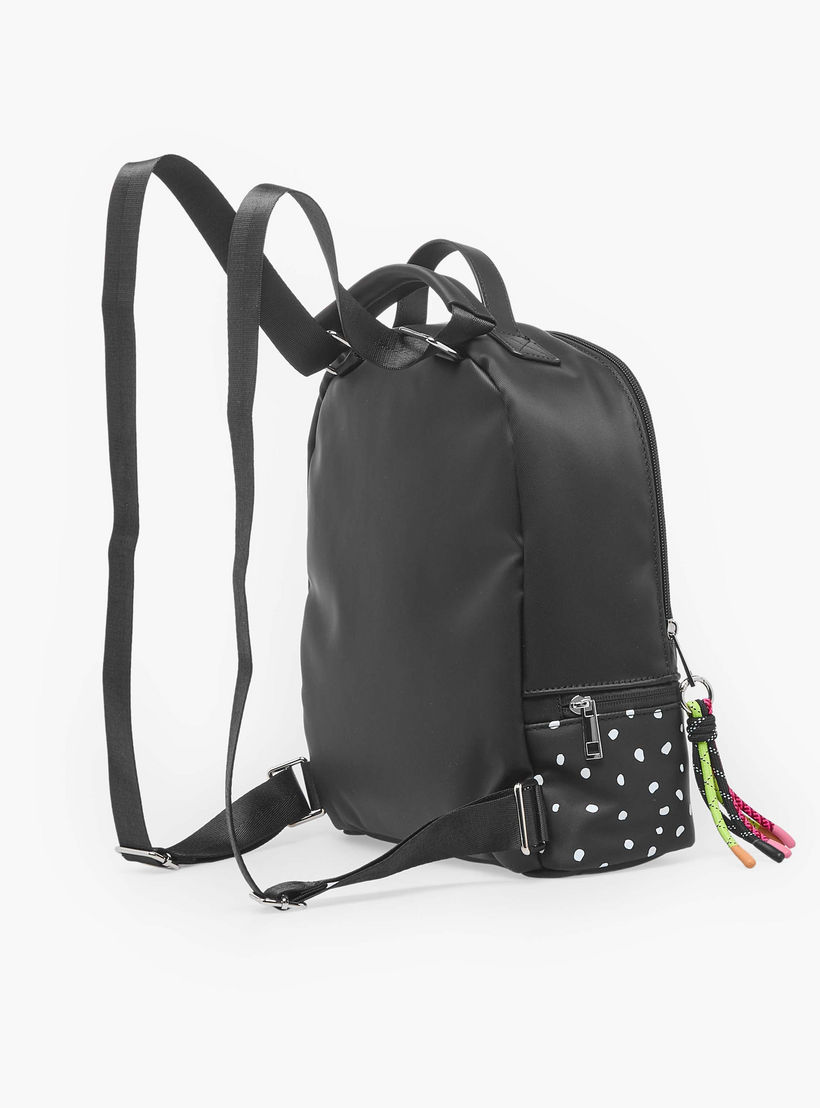 شنطة ظهر بطبعات وسحاب إغلاق من ميستوتس-women-bagsandwallets-backpacks-image-6