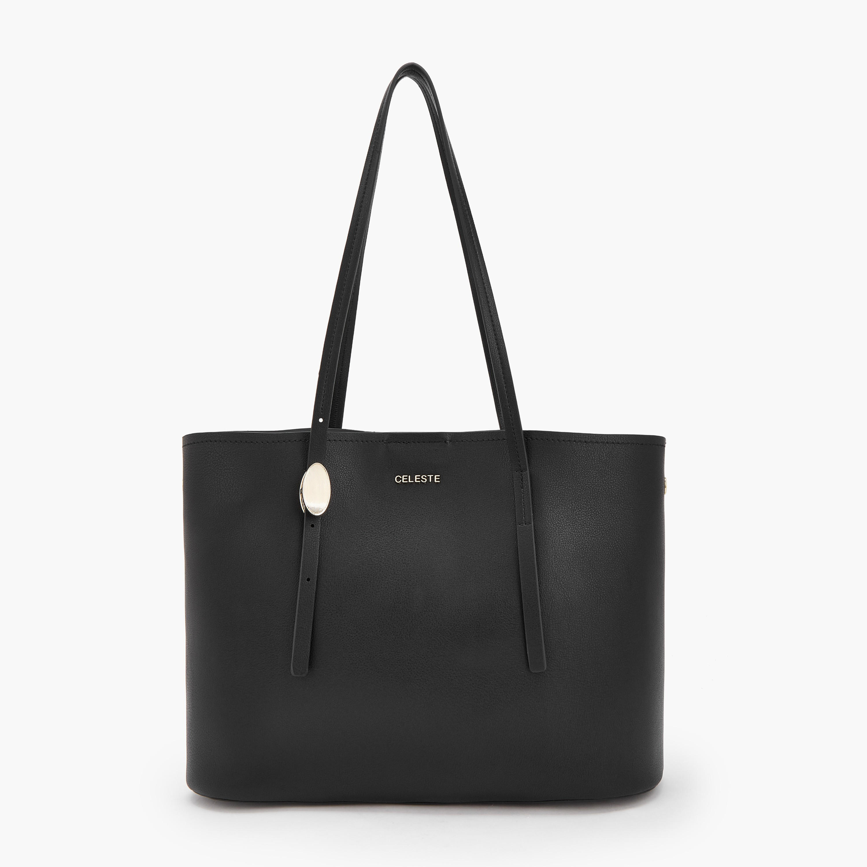 شنطة توتي بارزة الملمس بزر إغلاق من سيليست-women-bagsandwallets-handbags-image-1