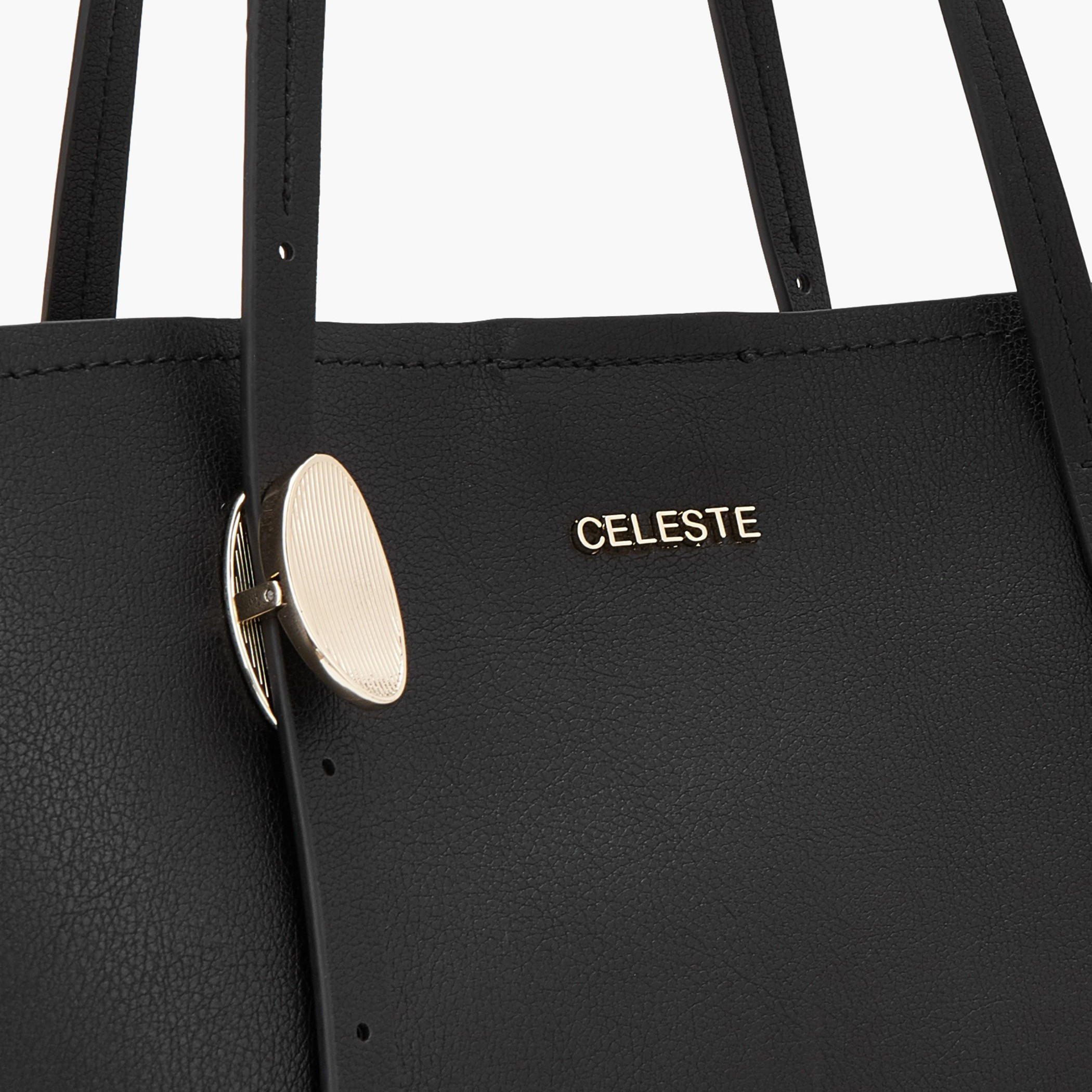 شنطة توتي بارزة الملمس بزر إغلاق من سيليست-women-bagsandwallets-handbags-image-3