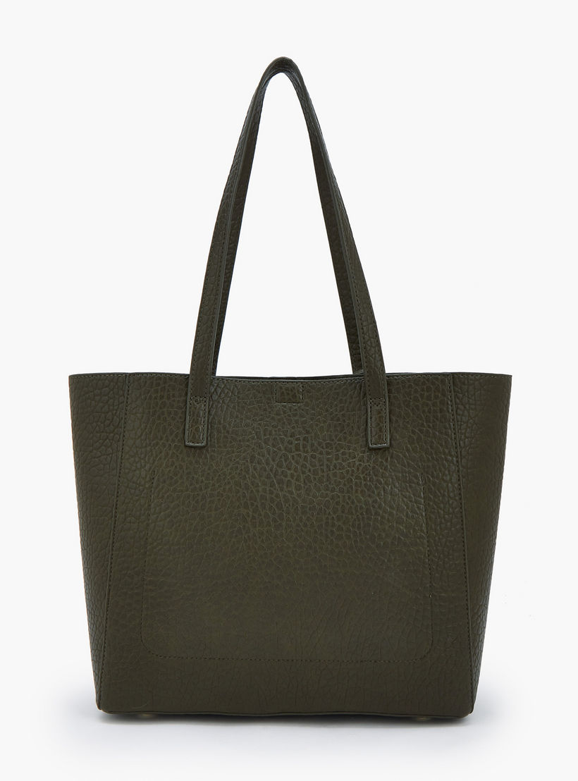 Celeste Textured Tote Bag with Pouch-women-bagsandwallets-handbags-image-7