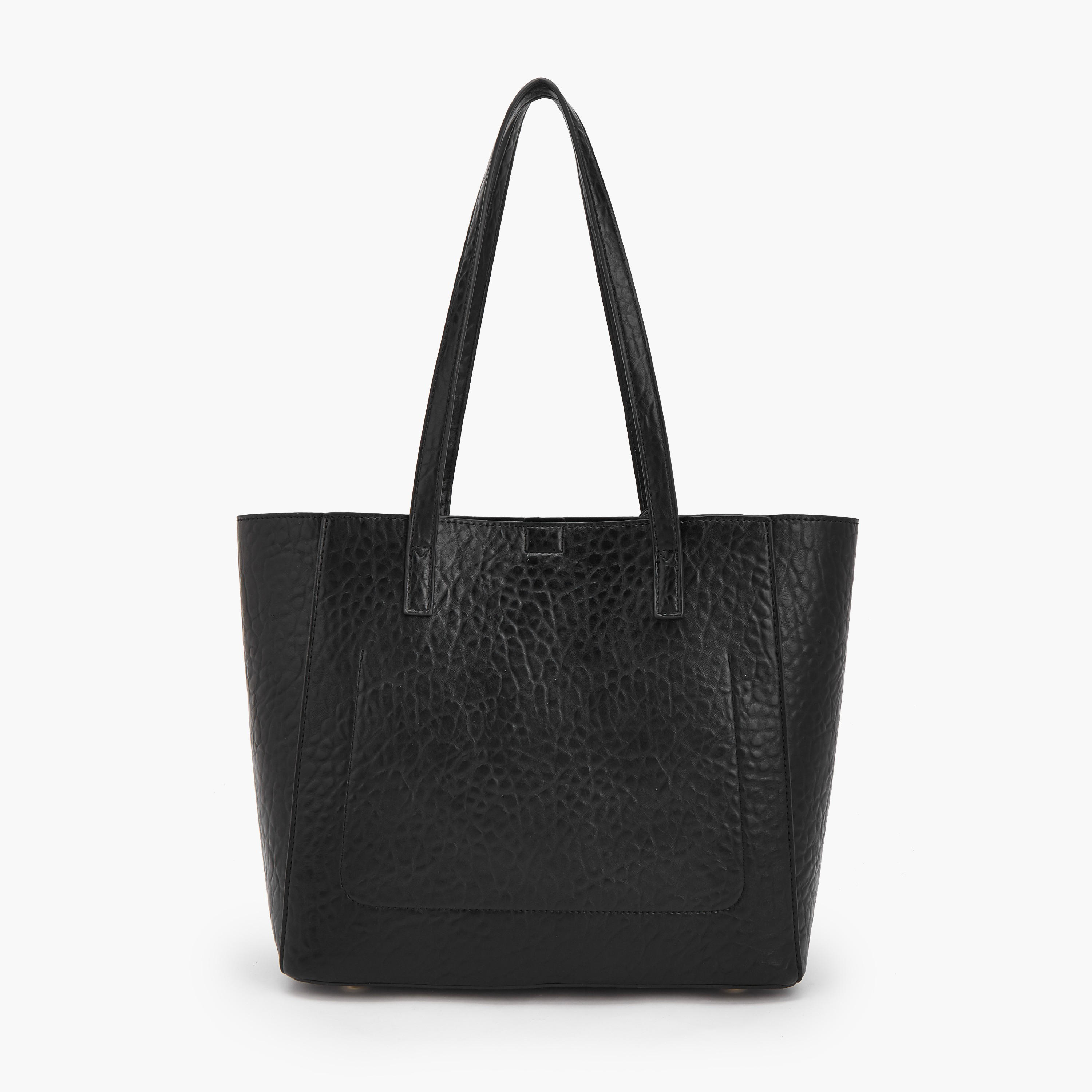 شنطة توتي بارزة الملمس مع شنطة صغيرة من سيليست-women-bagsandwallets-handbags-image-6
