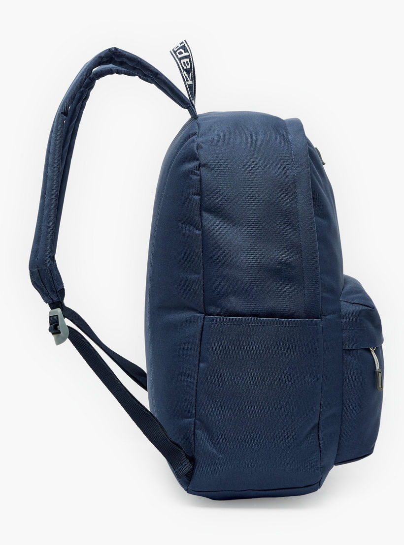 Kappa Logo Print Backpack for Kids 8-13 Years with Adjustable Straps-boys-accessories-bagsandbackpacks-image-7