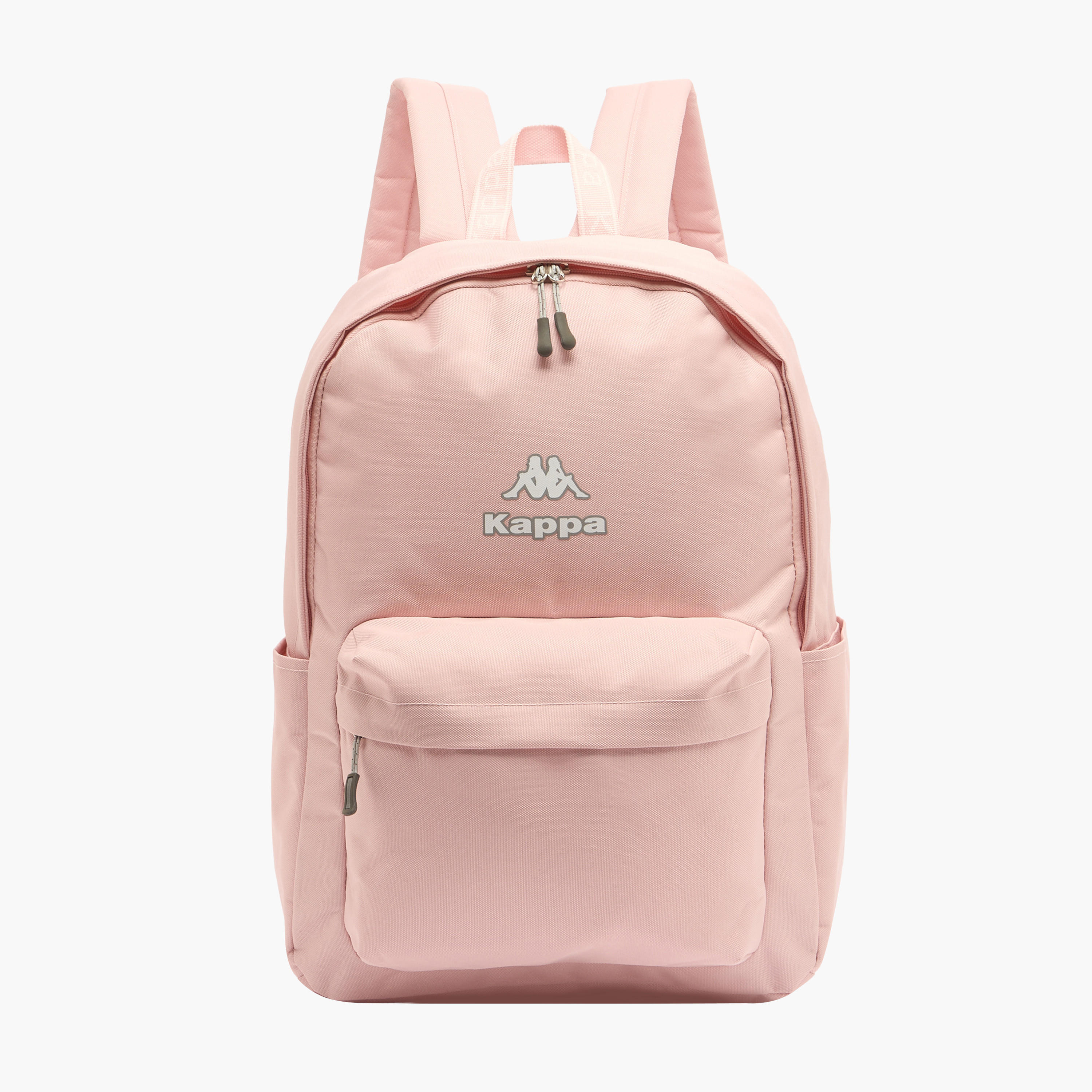 Kappa Logo Print Backpack for Kids 8-13 Years with Adjustable Straps-boys-accessories-bagsandbackpacks-image-1