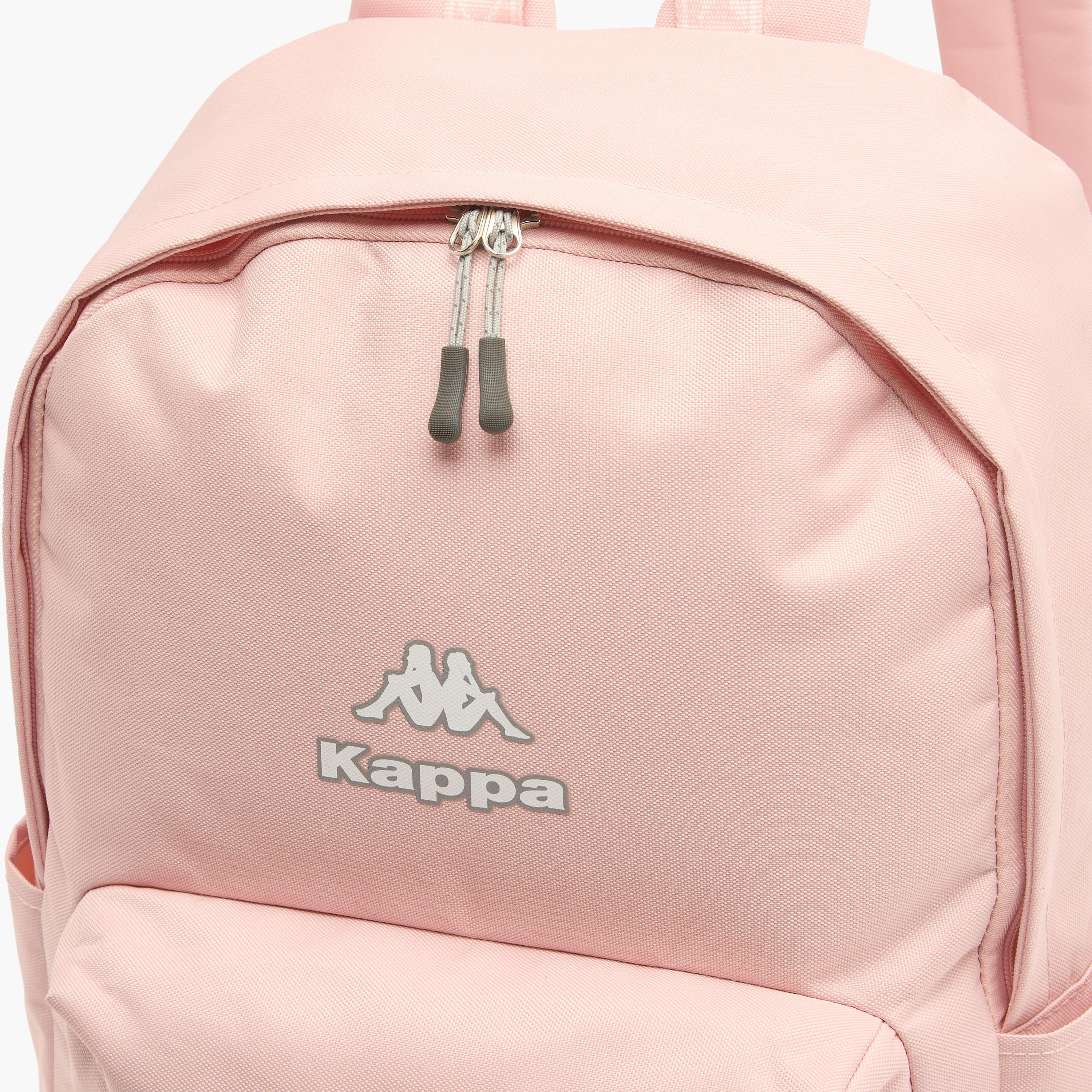 Kappa Logo Print Backpack for Kids 8-13 Years with Adjustable Straps-boys-accessories-bagsandbackpacks-image-3