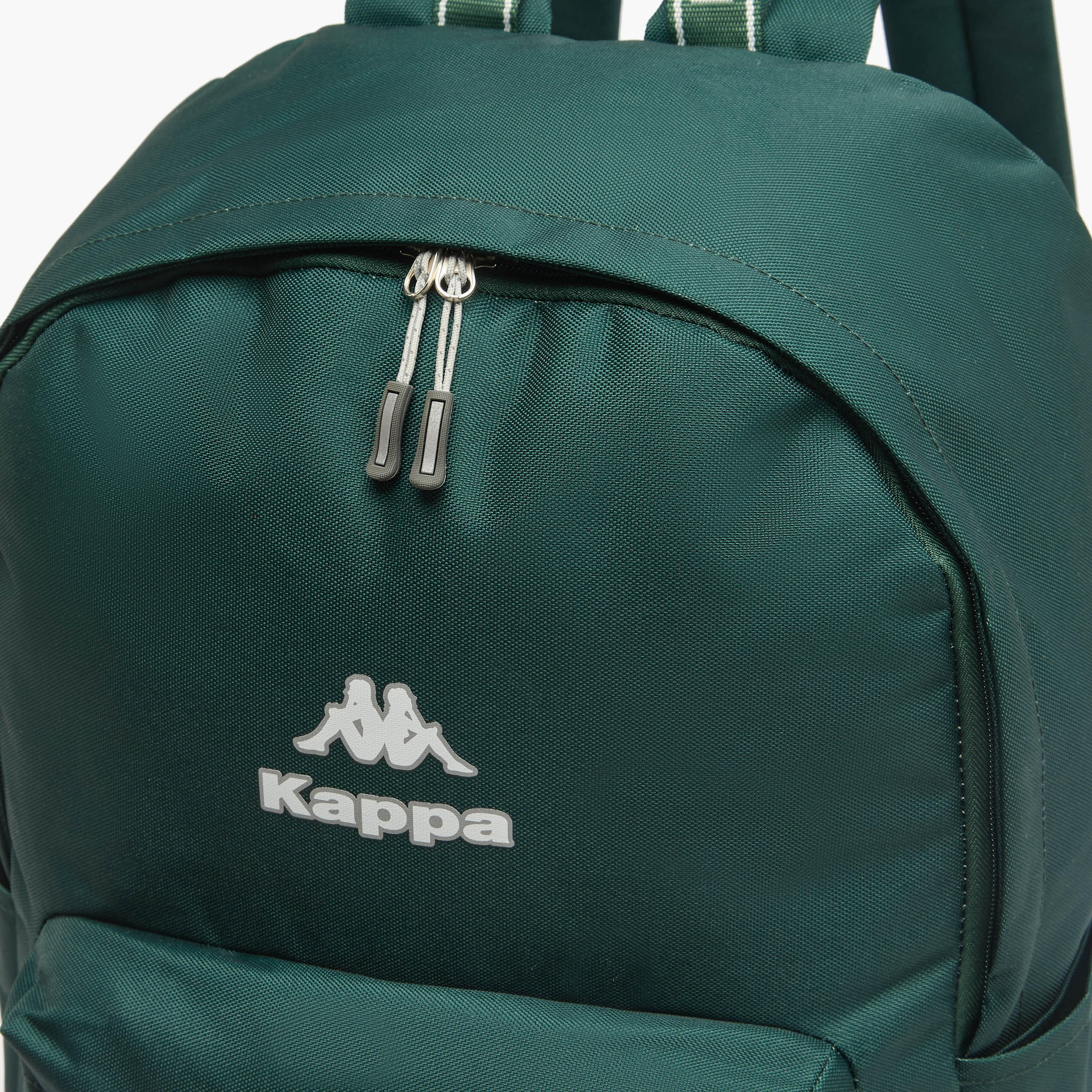 Kappa Logo Print Backpack for Kids 8-13 Years with Adjustable Straps-boys-accessories-bagsandbackpacks-image-3
