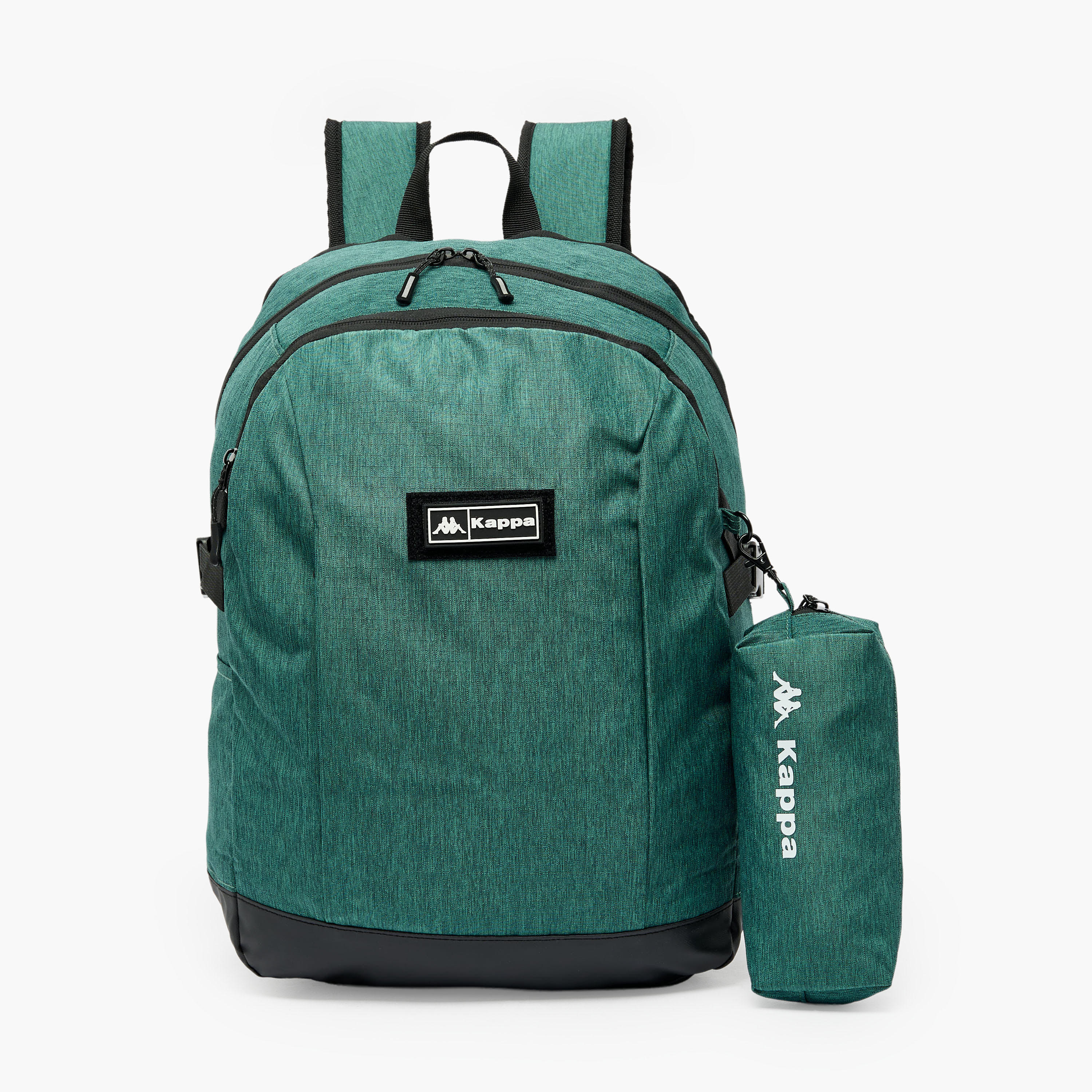 Kappa Textured School Backpack for Boys 8-13 Years with Pencil Pouch - 17 inches-school-bagsandbackpacks-backpacks-image-1