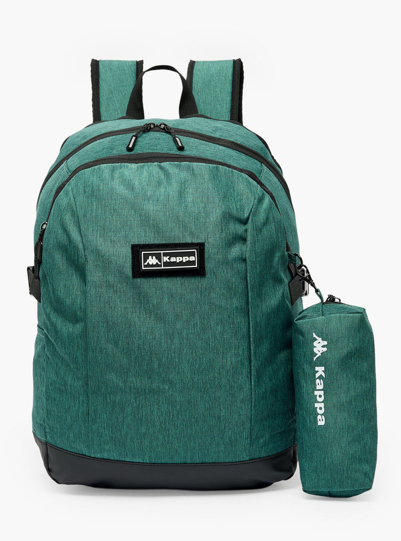 Kappa Textured School Backpack for Boys 8-13 Years with Pencil Pouch - 17 inches-school-bagsandbackpacks-backpacks-image-1