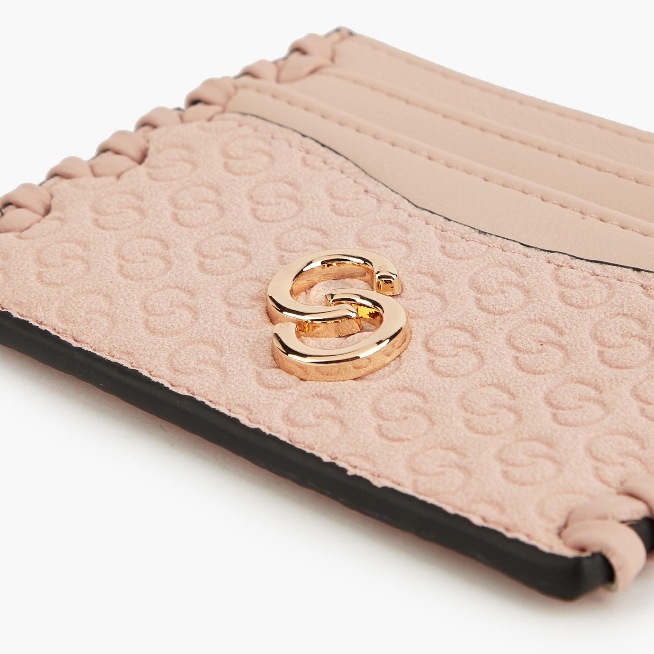 Celeste Monogram Embossed Card Holder-women-bagsandwallets-wallets-image-5