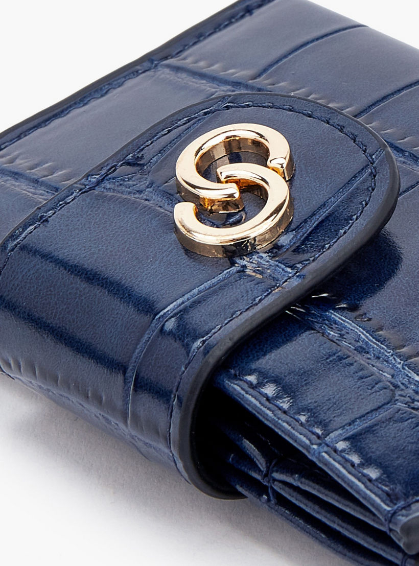 Celeste Textured Wallet with Button Flap-women-bagsandwallets-wallets-image-5
