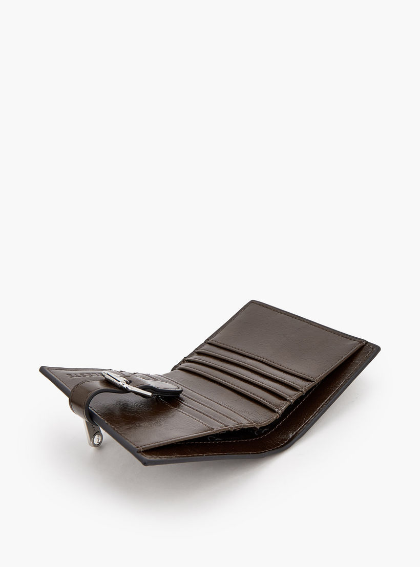 محفظة ثنائية الطي بإبزيم وتفاصيل غرز من سيليست-women-bagsandwallets-wallets-image-6
