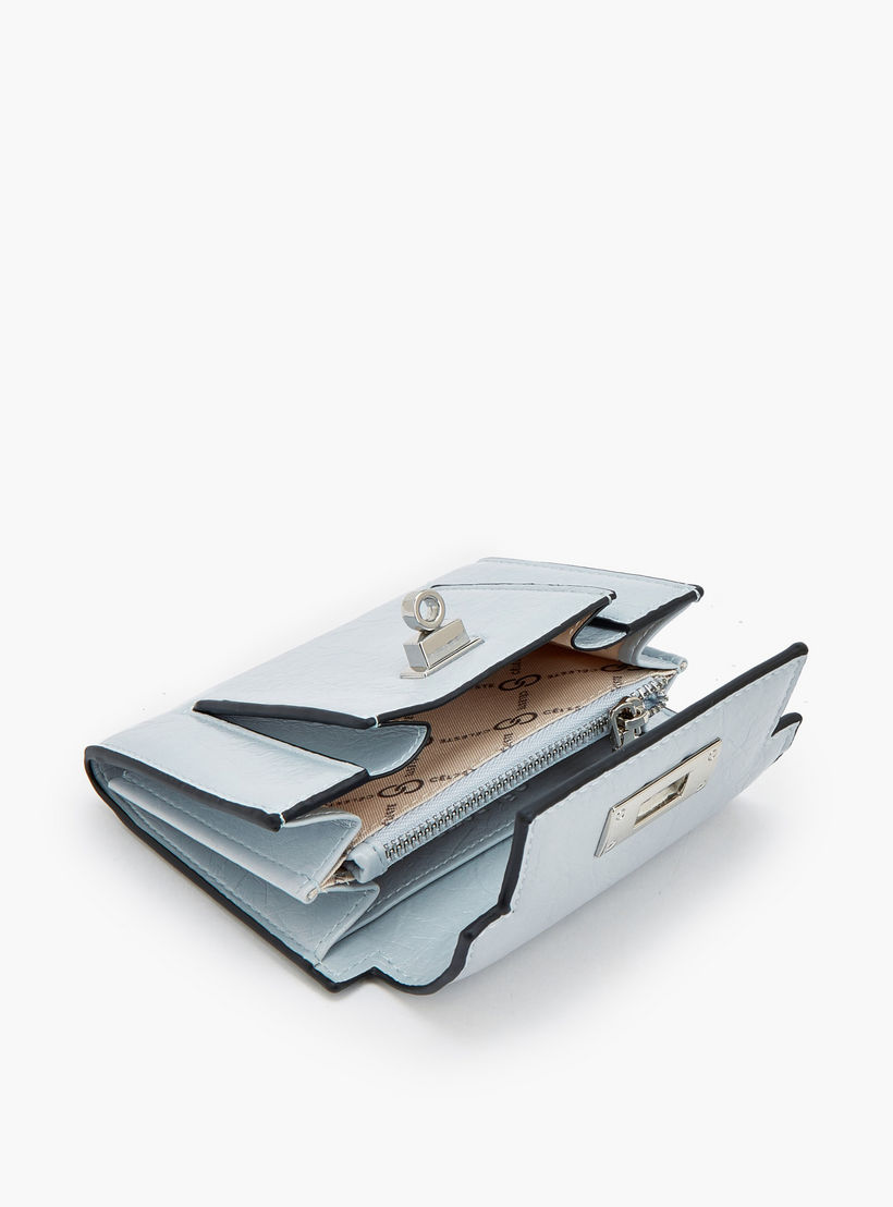 Celeste Textured Wallet with Twist Lock-women-bagsandwallets-wallets-image-6