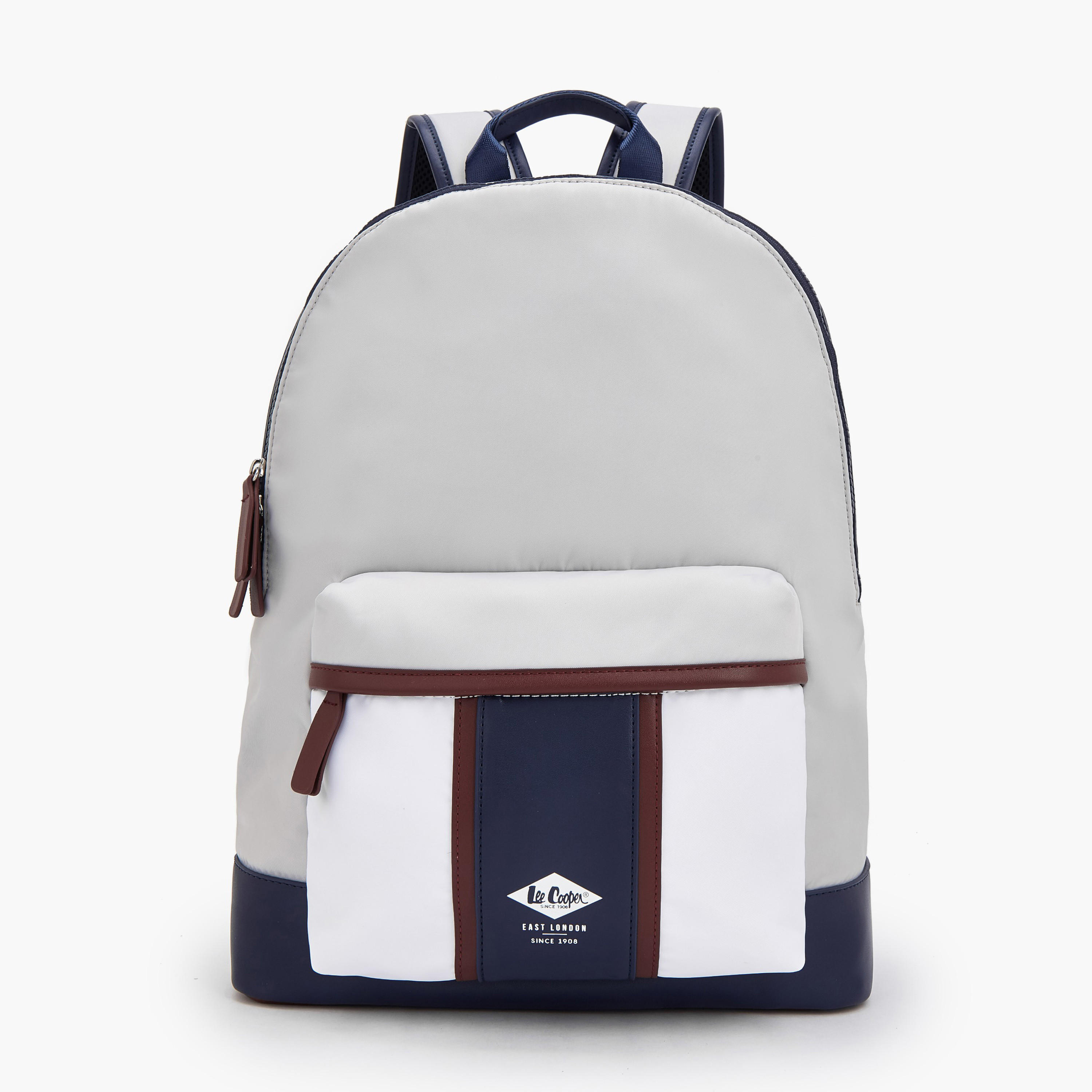 شنطة ظهر بحمالات مبطنة وطبعات قوالب ملونة من لي كوبر-women-bagsandwallets-backpacks-image-1