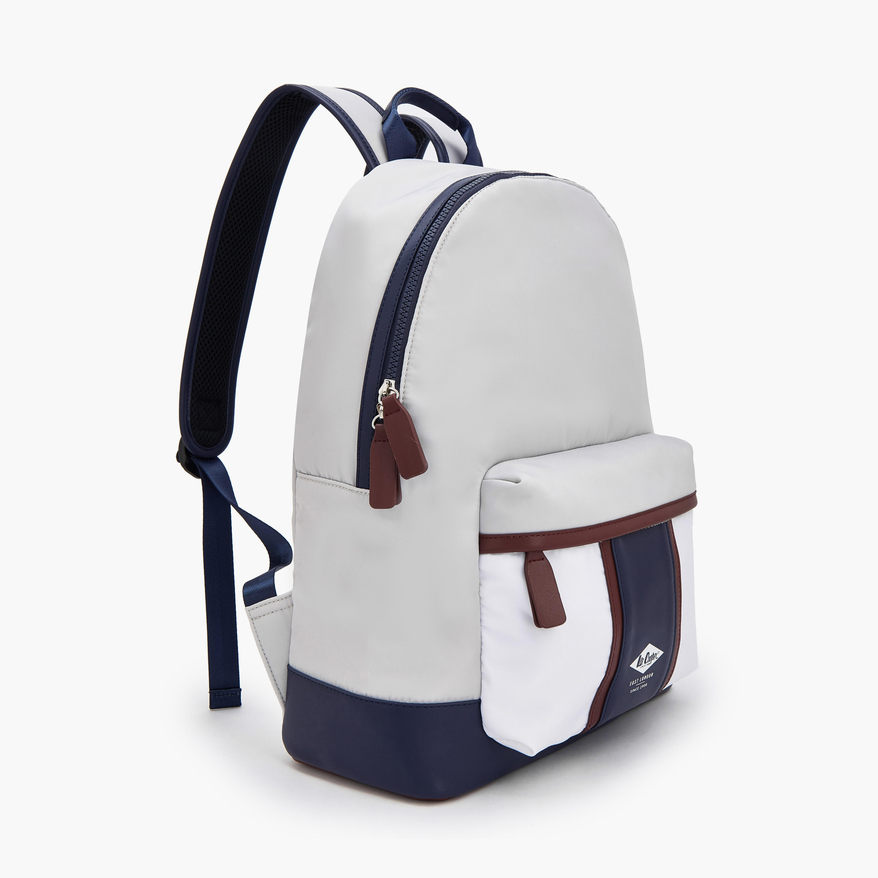 شنطة ظهر بحمالات مبطنة وطبعات قوالب ملونة من لي كوبر-women-bagsandwallets-backpacks-image-2