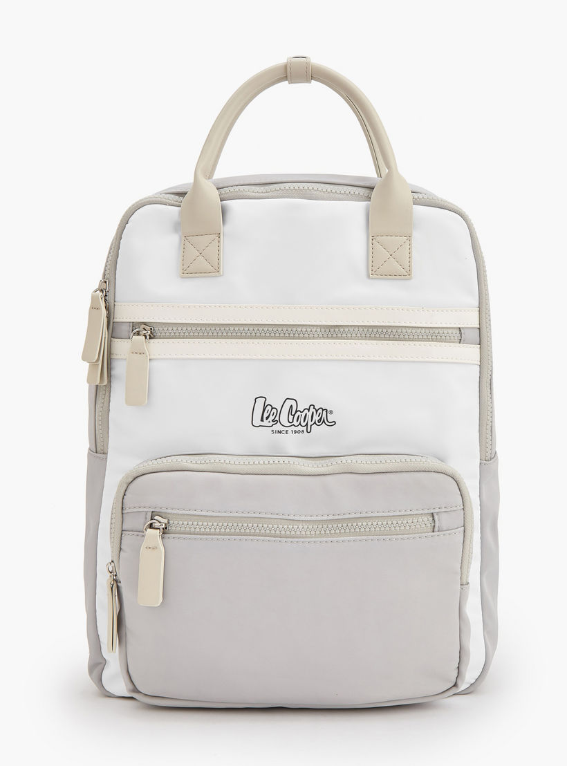 شنطة ظهر بقوالب ملونة مع مقلمة من لي كوبر-women-bagsandwallets-backpacks-image-2