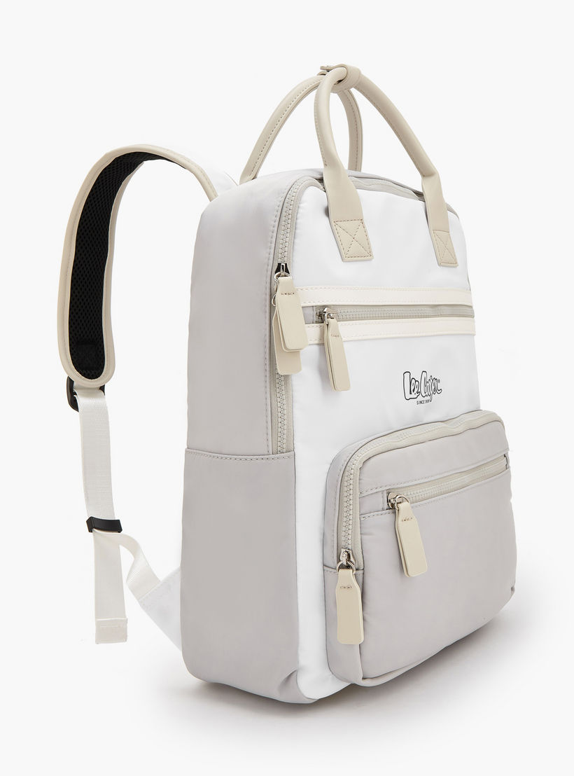 شنطة ظهر بقوالب ملونة مع مقلمة من لي كوبر-women-bagsandwallets-backpacks-image-4