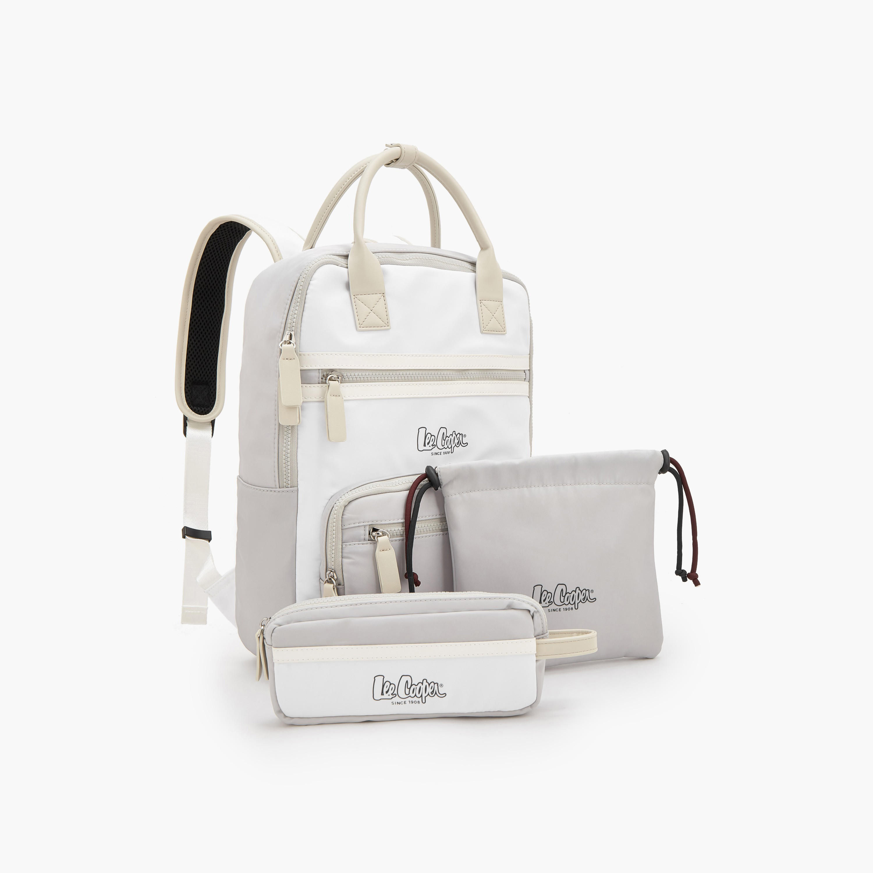 شنطة ظهر بقوالب ملونة مع مقلمة من لي كوبر-women-bagsandwallets-backpacks-image-7