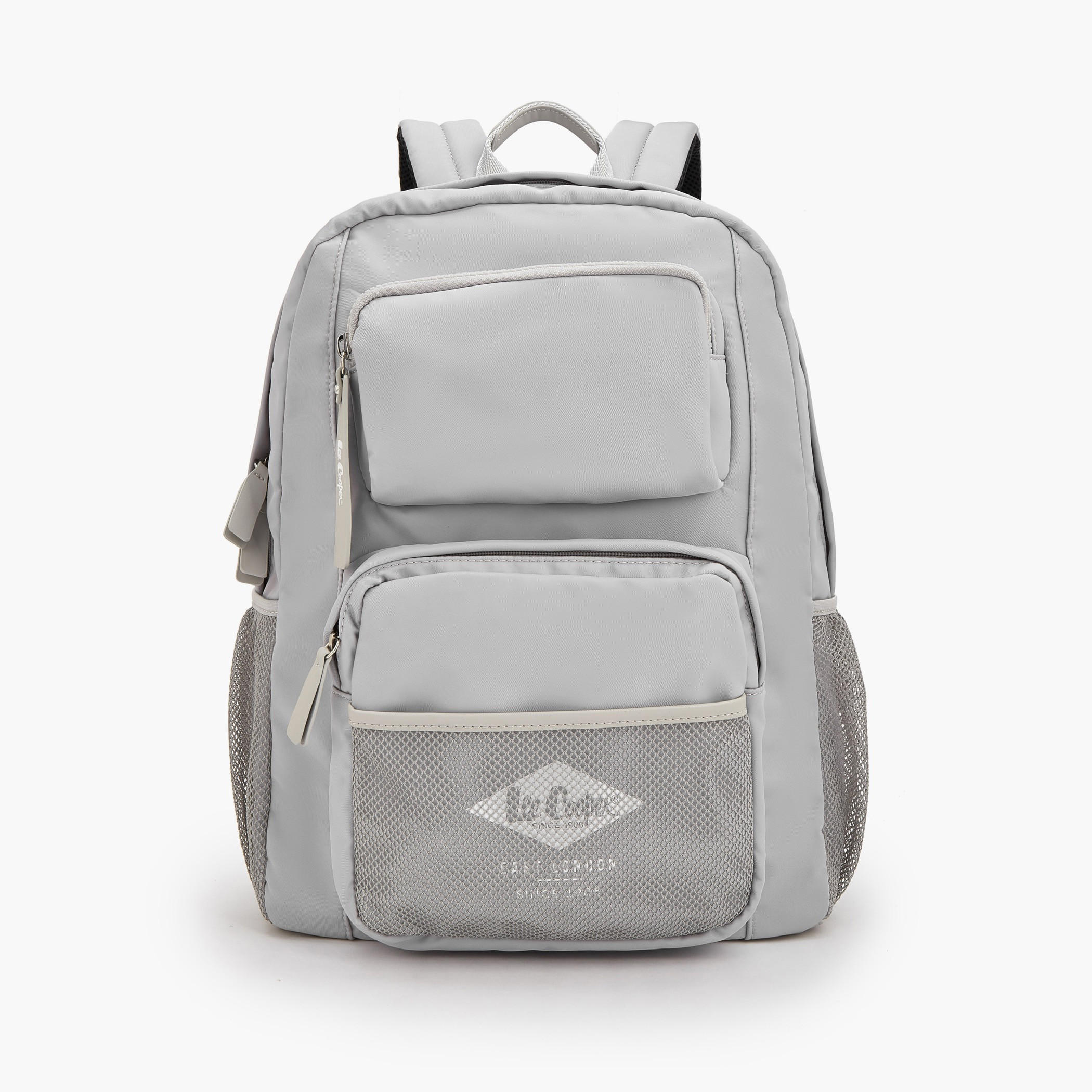 شنطة ظهر بجيب شبكي وطبعات شعار من لي كوبر-women-bagsandwallets-backpacks-image-1