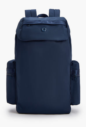 Missy Solid Backpack with Side Pockets-school-image-1