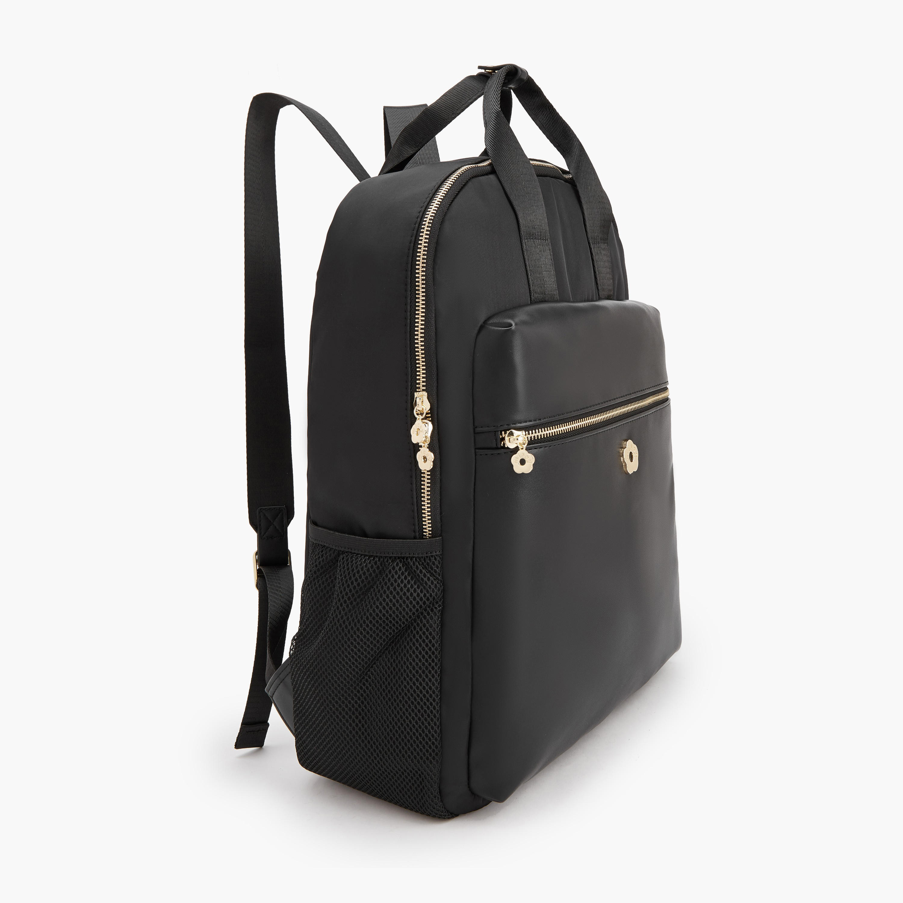 شنطة ظهر سادة بحمالات كتف قابلة للتعديل من ميسي-women-bagsandwallets-backpacks-image-2