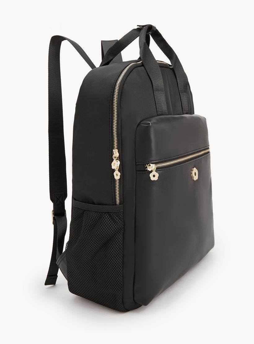 شنطة ظهر سادة بحمالات كتف قابلة للتعديل من ميسي-women-bagsandwallets-backpacks-image-2