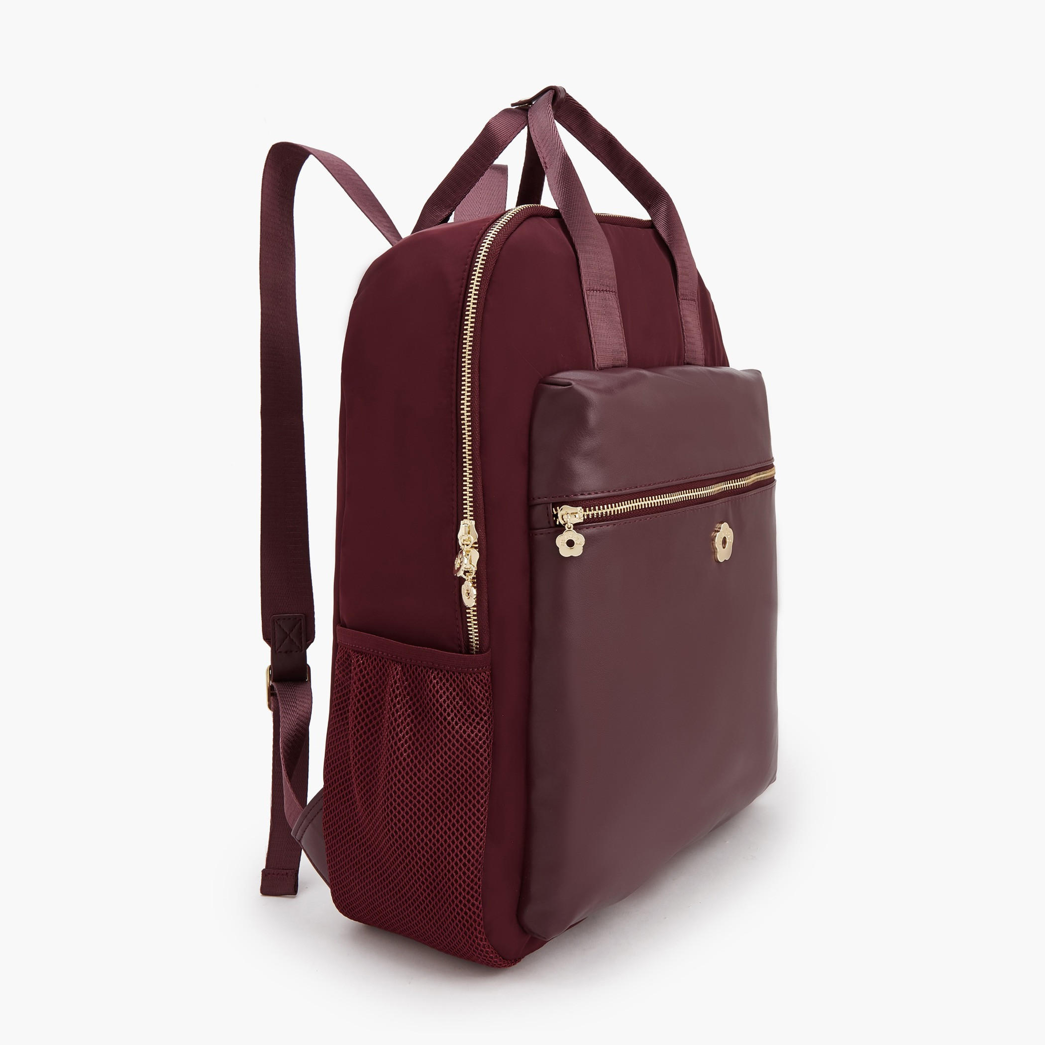 شنطة ظهر سادة بحمالات كتف قابلة للتعديل من ميسي-women-bagsandwallets-backpacks-image-2