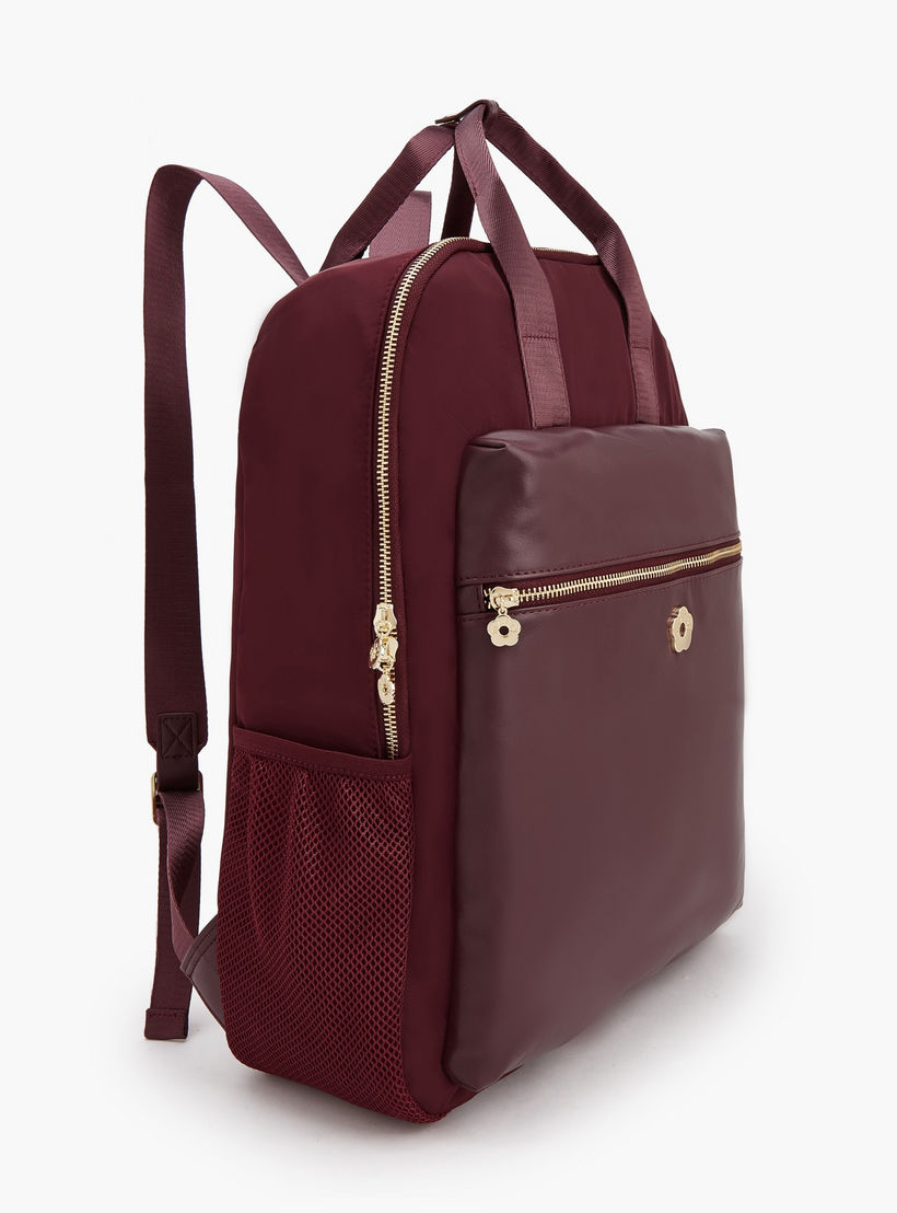 شنطة ظهر سادة بحمالات كتف قابلة للتعديل من ميسي-women-bagsandwallets-backpacks-image-2