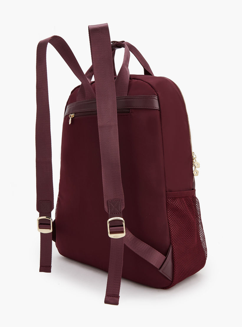 شنطة ظهر سادة بحمالات كتف قابلة للتعديل من ميسي-women-bagsandwallets-backpacks-image-5