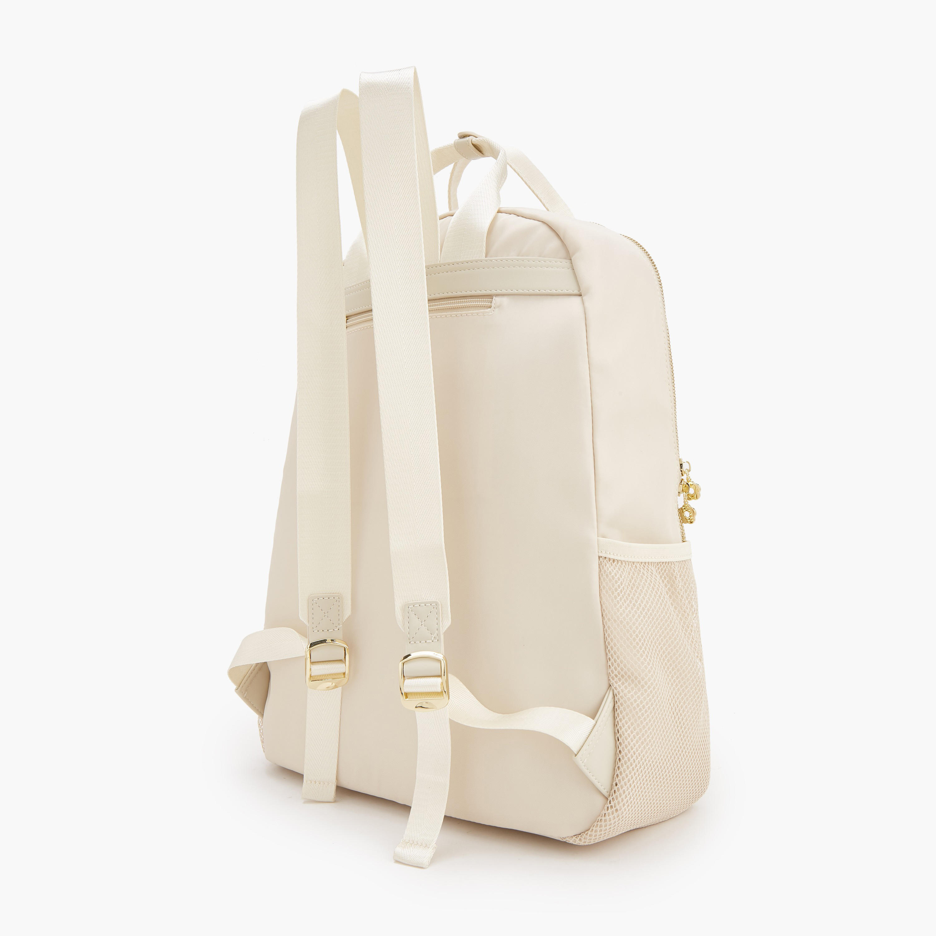 شنطة ظهر سادة بحمالات كتف قابلة للتعديل من ميسي-women-bagsandwallets-backpacks-image-5