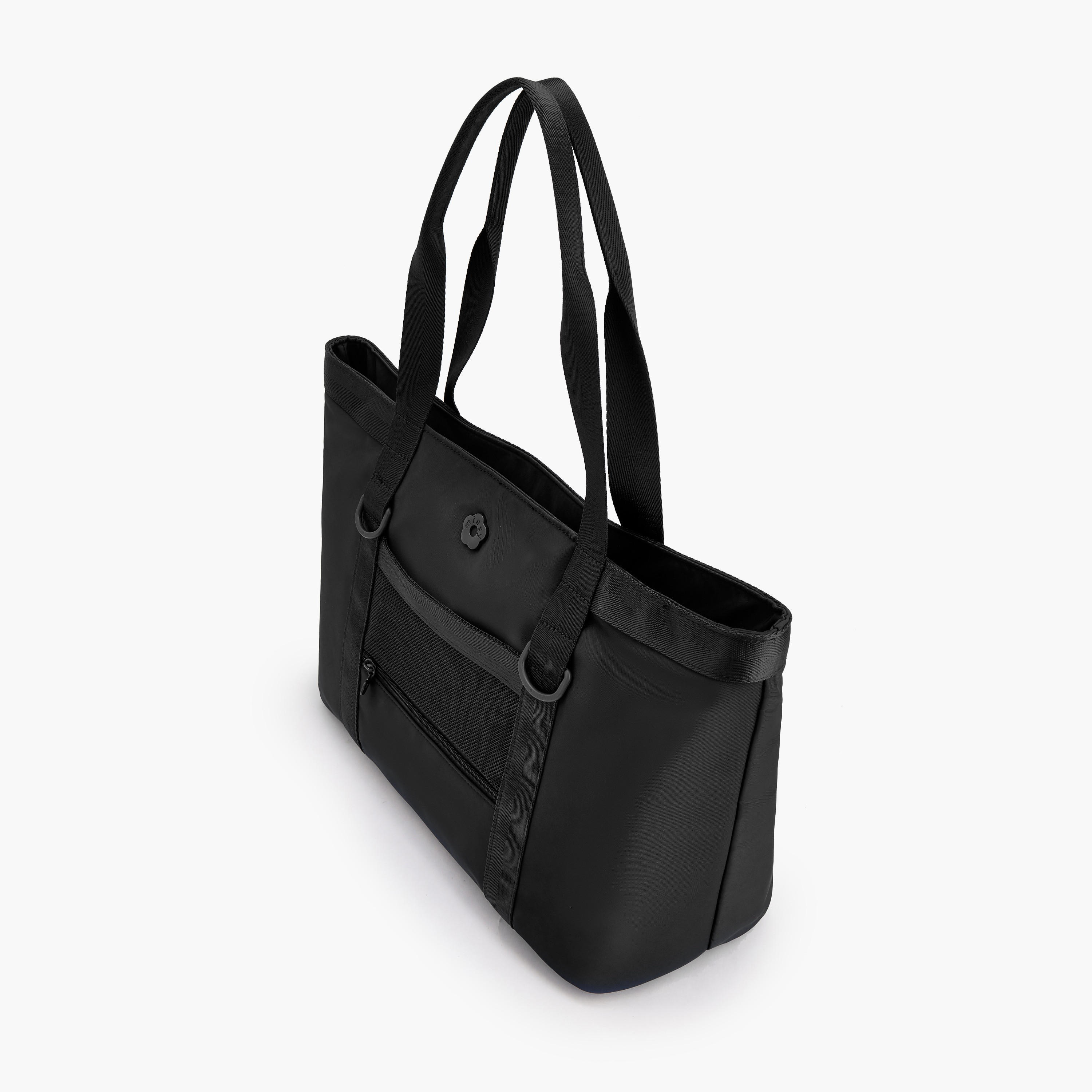 Missy Solid Tote Bag with Zip Closure-women-bagsandwallets-handbags-image-2