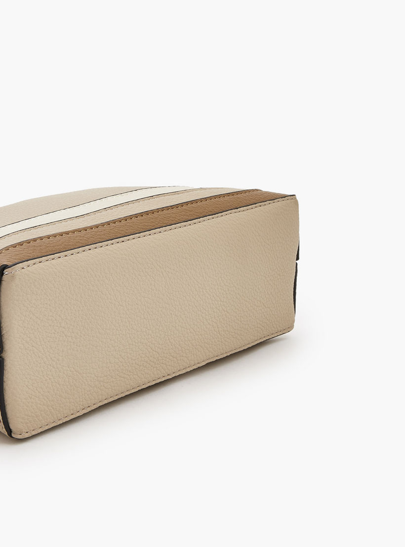 Le Confort Striped Crossbody Bag with Zip Closure-women-bagsandwallets-handbags-image-5