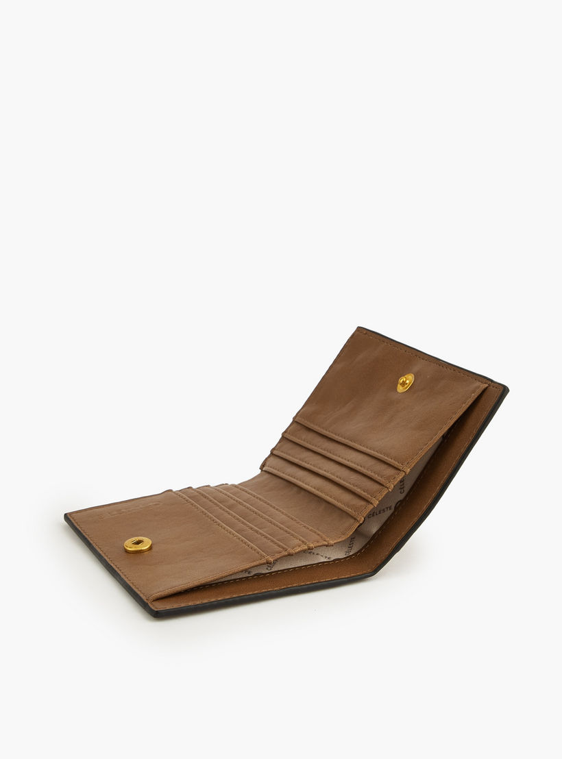 محفظة بطية ثنائية وحلية ميتاليك من سيليست-women-bagsandwallets-wallets-image-6