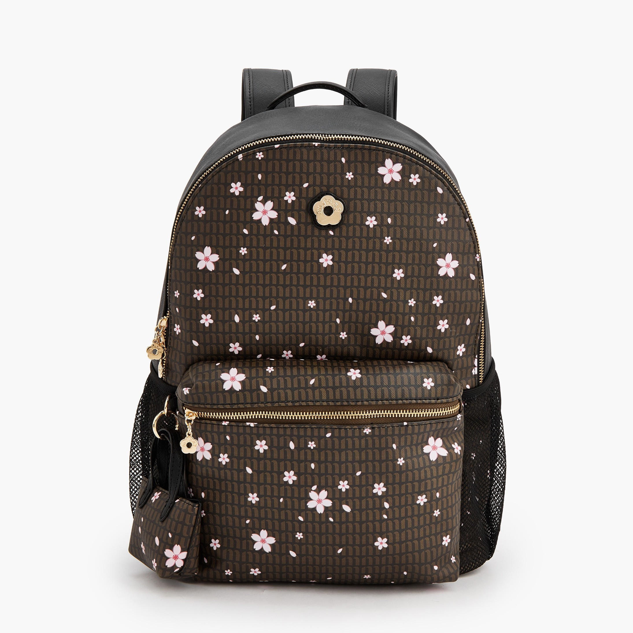 Missy Floral Print Backpack with Adjustable Shoulder Straps-women-bagsandwallets-backpacks-image-1