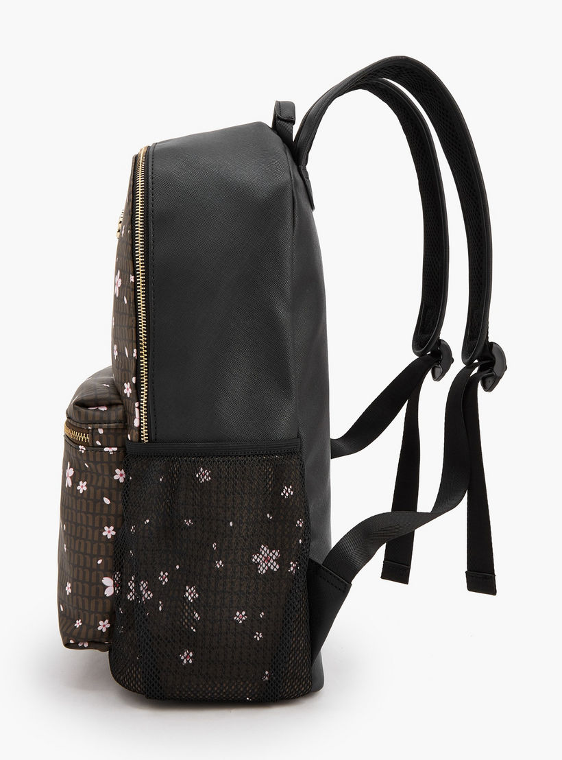Missy Floral Print Backpack with Adjustable Shoulder Straps-women-bagsandwallets-backpacks-image-6