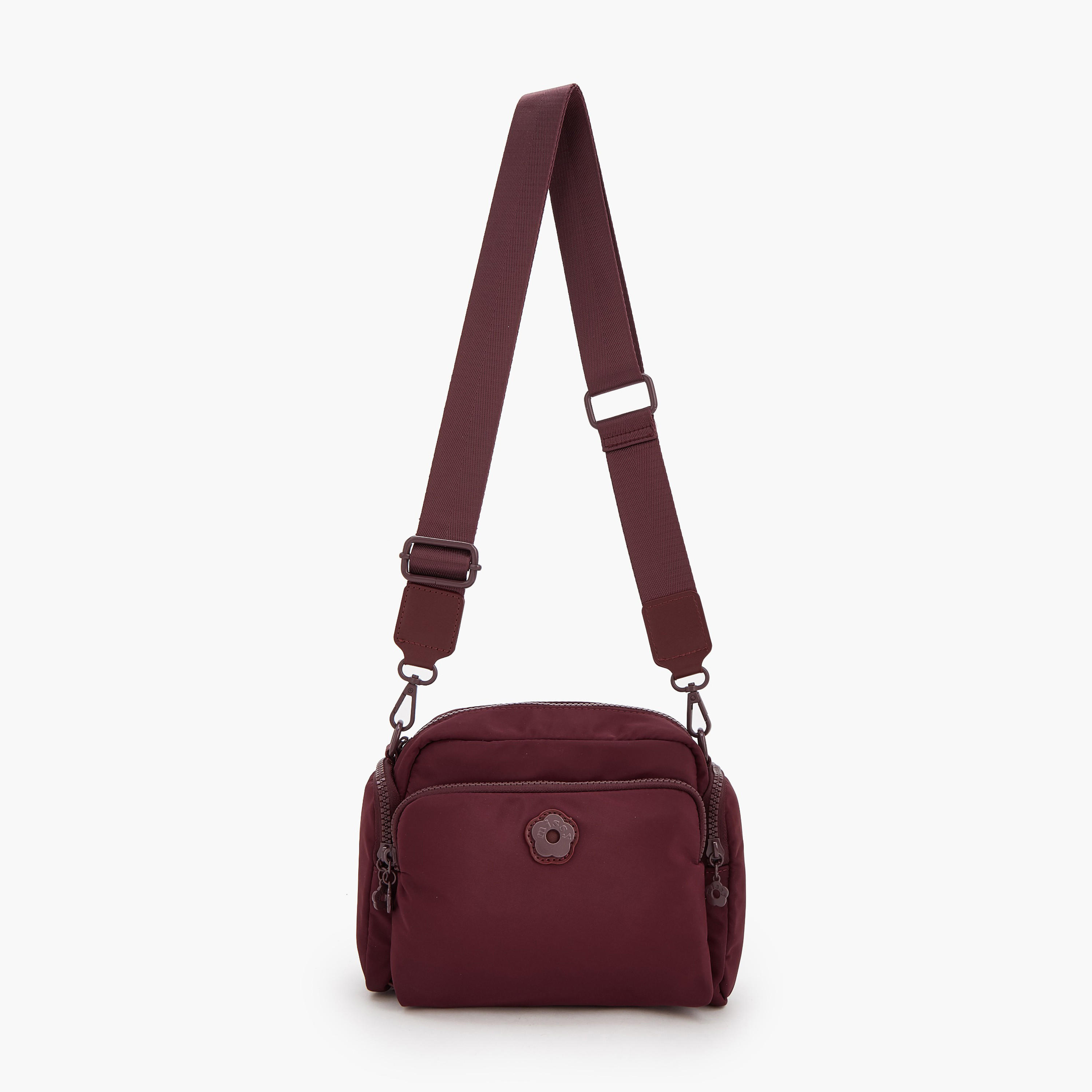 Missy Solid Crossbody Bag with Front Utility Pocket-women-bagsandwallets-handbags-image-2