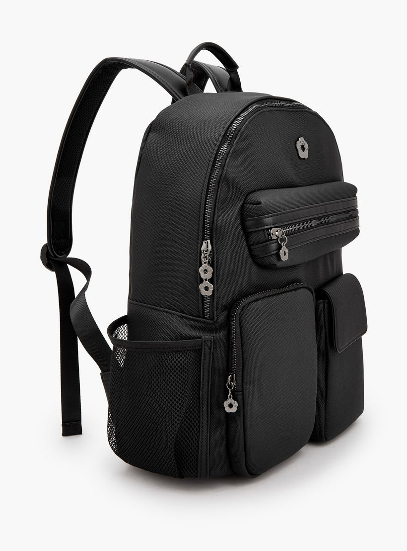 شنطة ظهر سادة بجيب أمامي من ميسي-women-bagsandwallets-backpacks-image-4