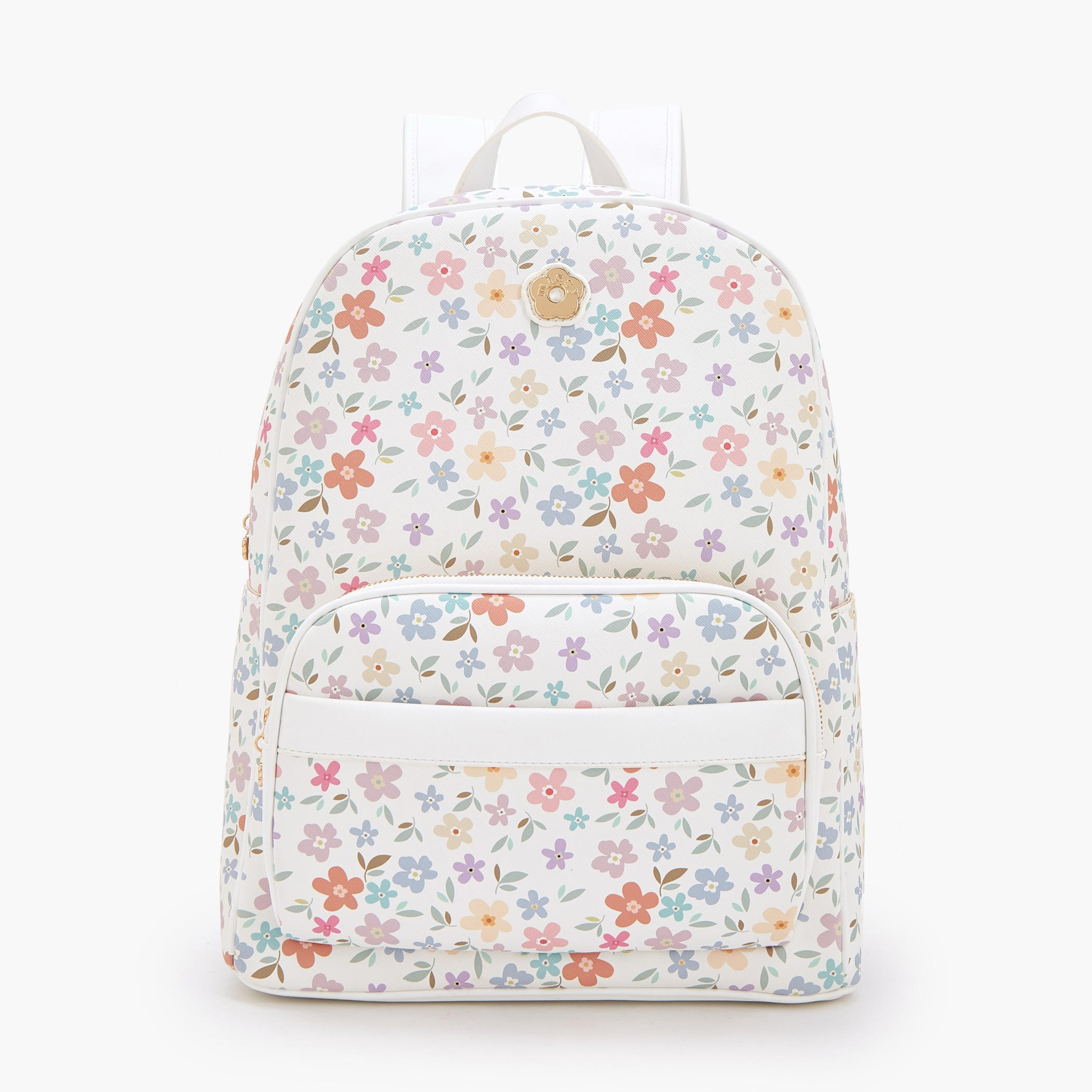 Missy Floral Print Backpack with Padded Shoulder Pads-women-bagsandwallets-backpacks-image-1