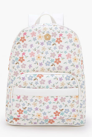 Missy Floral Print Backpack with Padded Shoulder Pads-women-bagsandwallets-backpacks-image-1