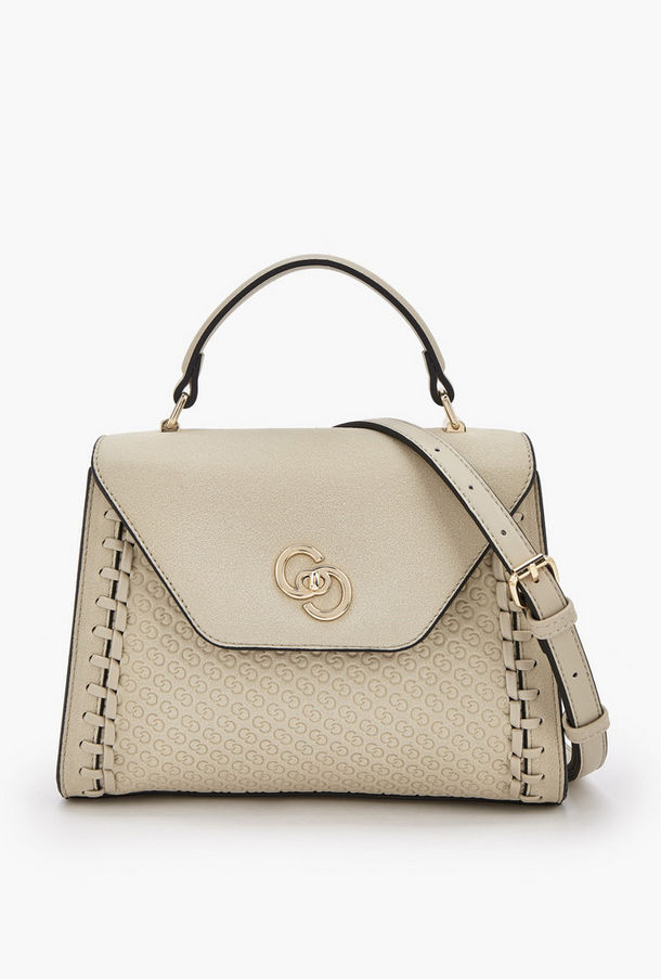 شنطة ساتشيل بارزة الملمس بقفل دوار من سيليست-women-bagsandwallets-handbags-image-1