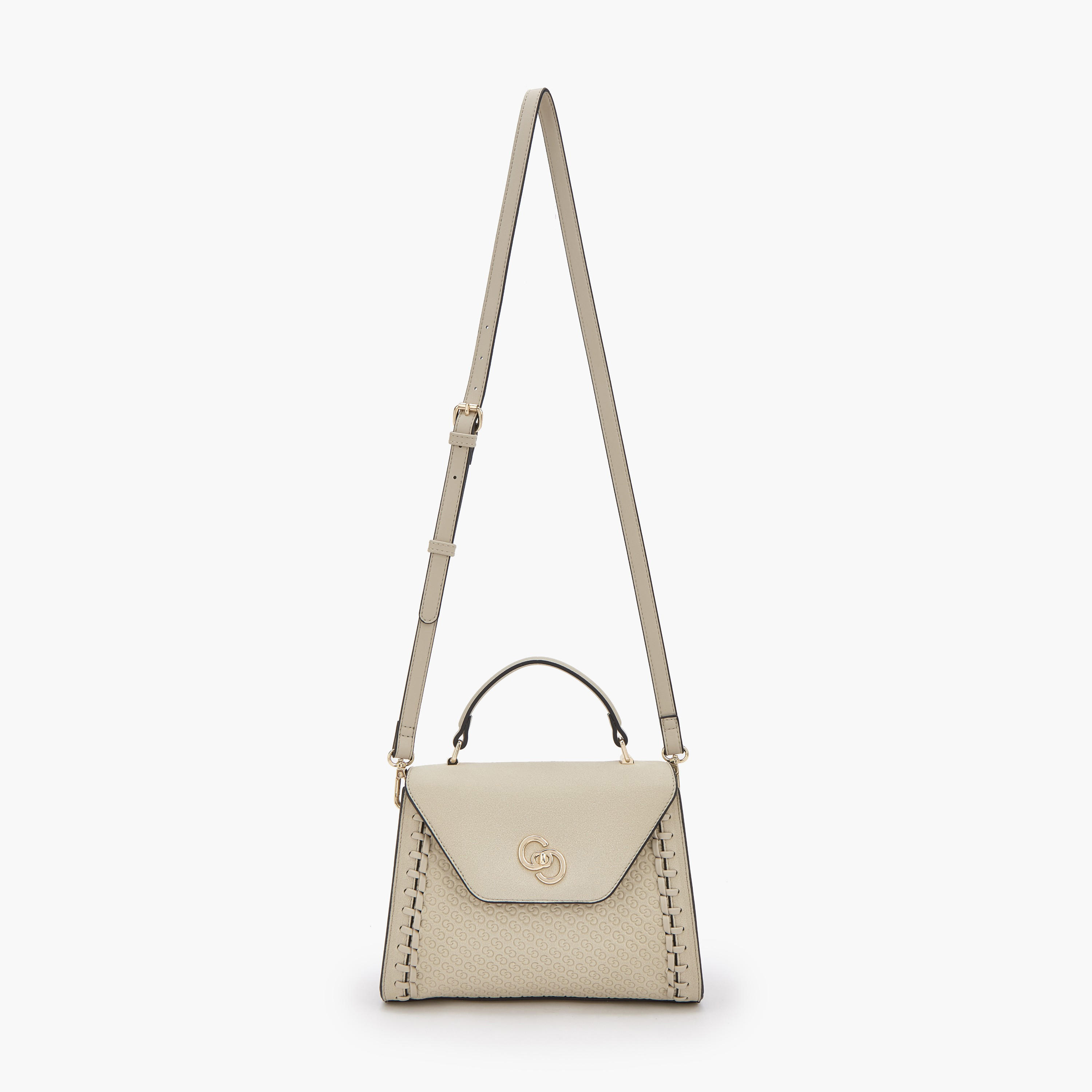 شنطة ساتشيل بارزة الملمس بقفل دوار من سيليست-women-bagsandwallets-handbags-image-6