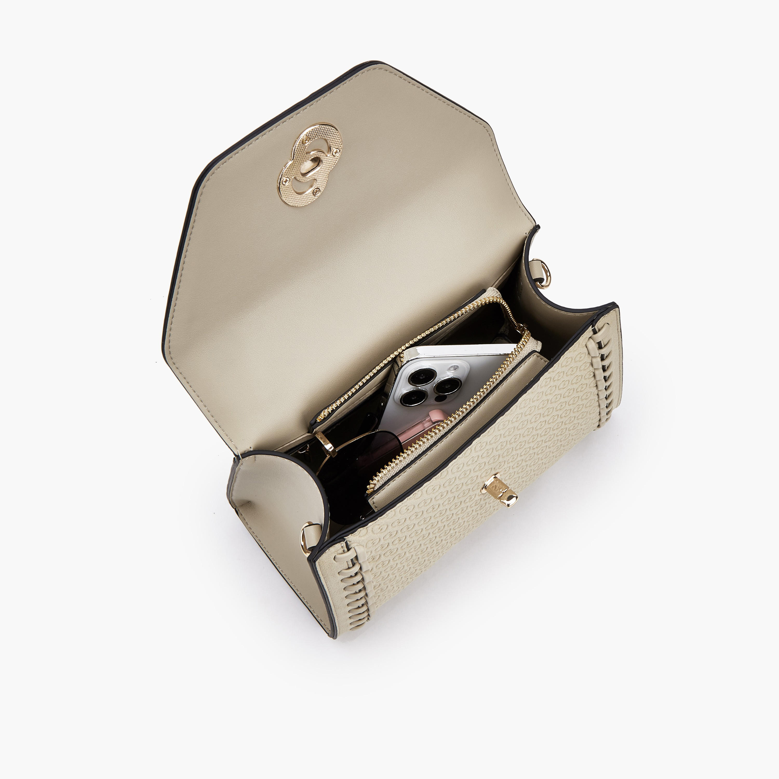 شنطة ساتشيل بارزة الملمس بقفل دوار من سيليست-women-bagsandwallets-handbags-image-7