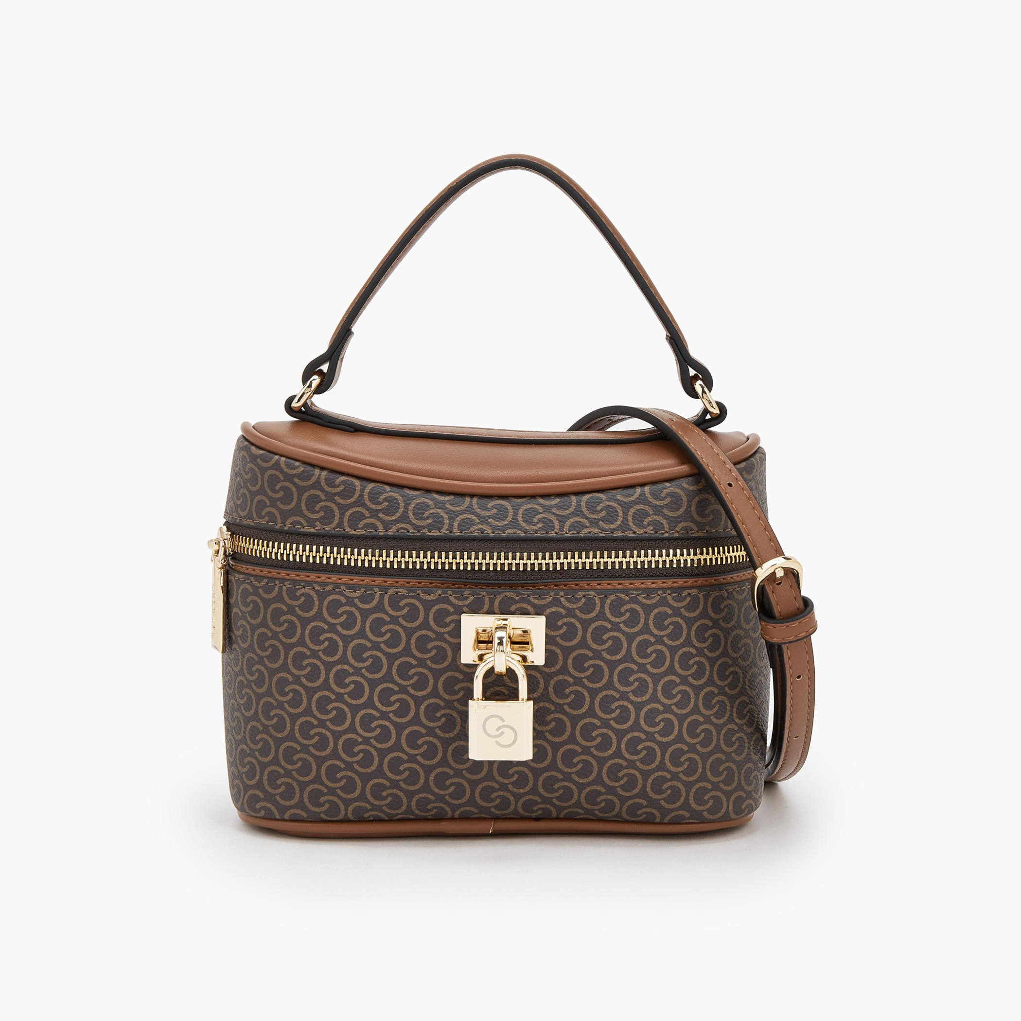 شنطة كروس بودي بطبعة مونوجرام وحزام قابل للفصل من سيليست-women-bagsandwallets-handbags-image-1