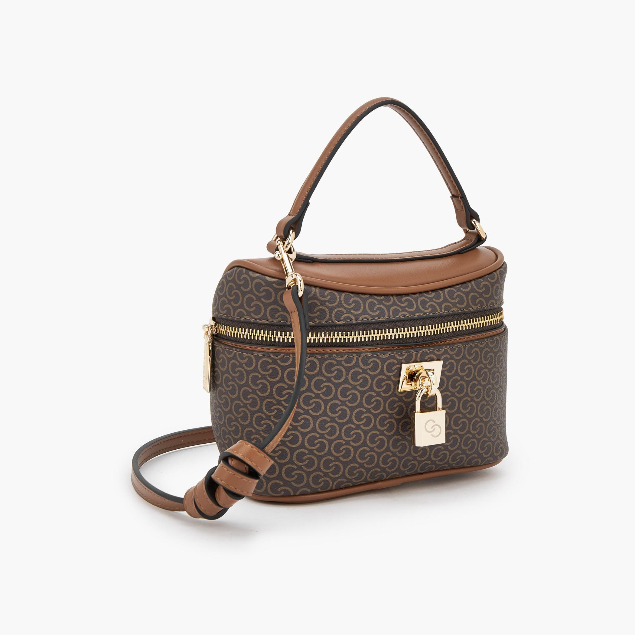 شنطة كروس بودي بطبعة مونوجرام وحزام قابل للفصل من سيليست-women-bagsandwallets-handbags-image-3
