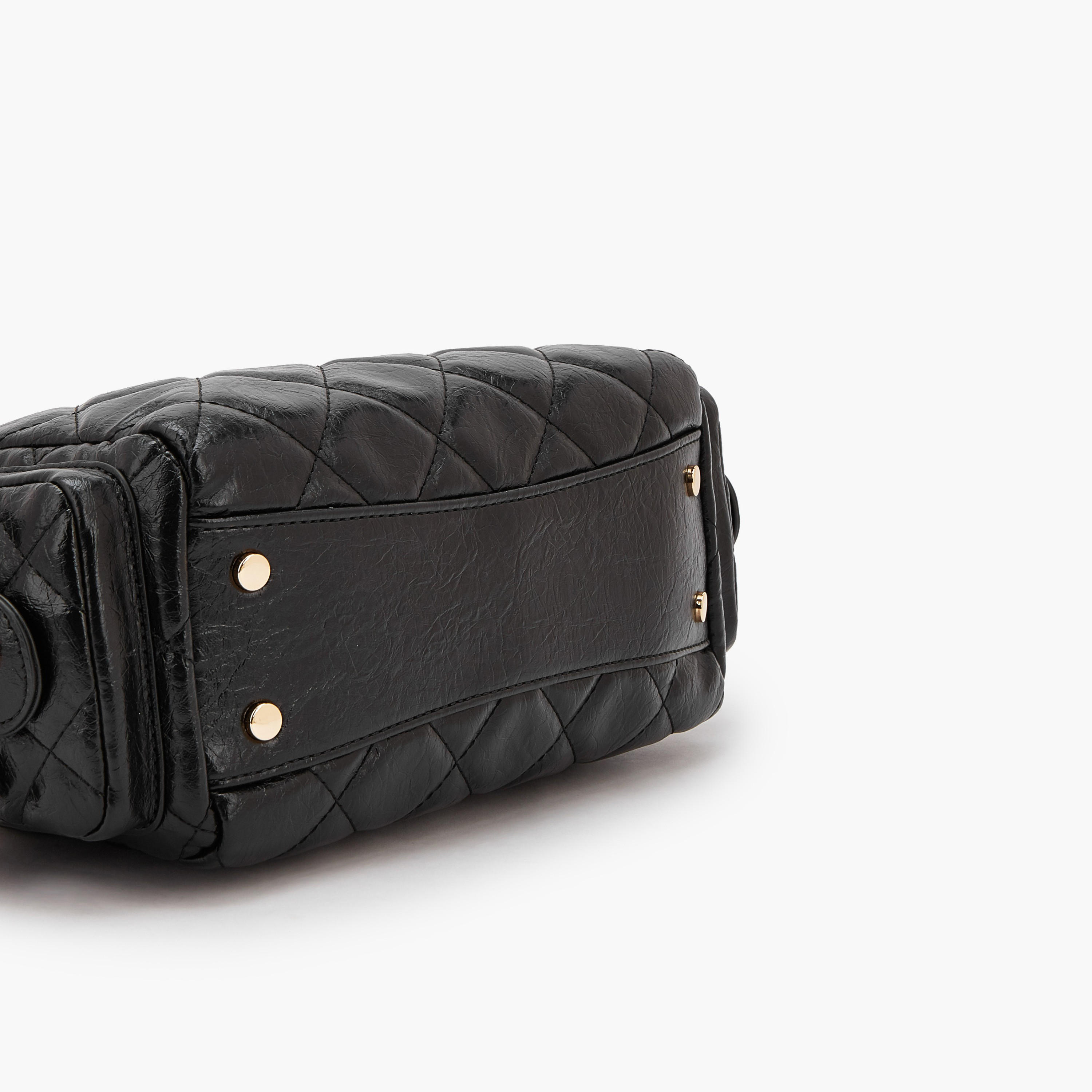 Celeste Quilted Shoulder Bag with Double Handle-women-bagsandwallets-handbags-image-6
