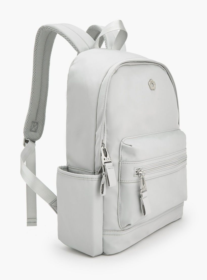Missy Solid Backpack with Zip Closure and Adjustable Strap-women-bagsandwallets-backpacks-image-4