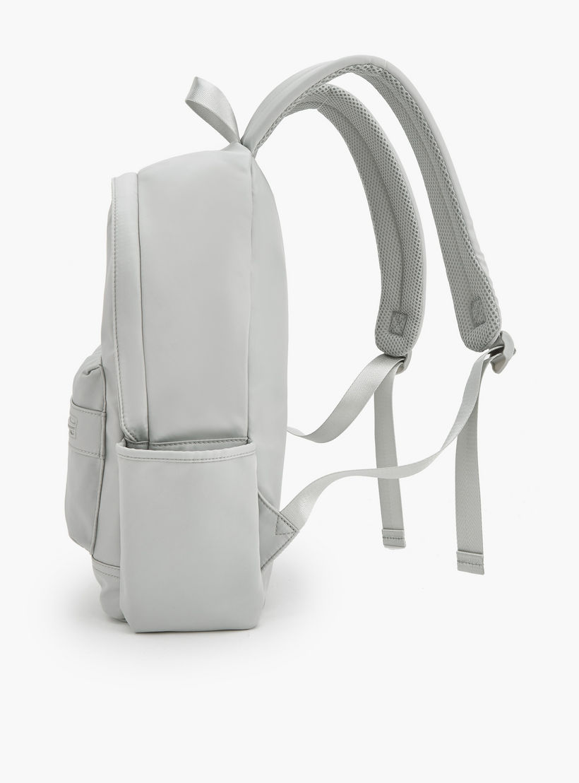 Missy Solid Backpack with Zip Closure and Adjustable Strap-women-bagsandwallets-backpacks-image-5