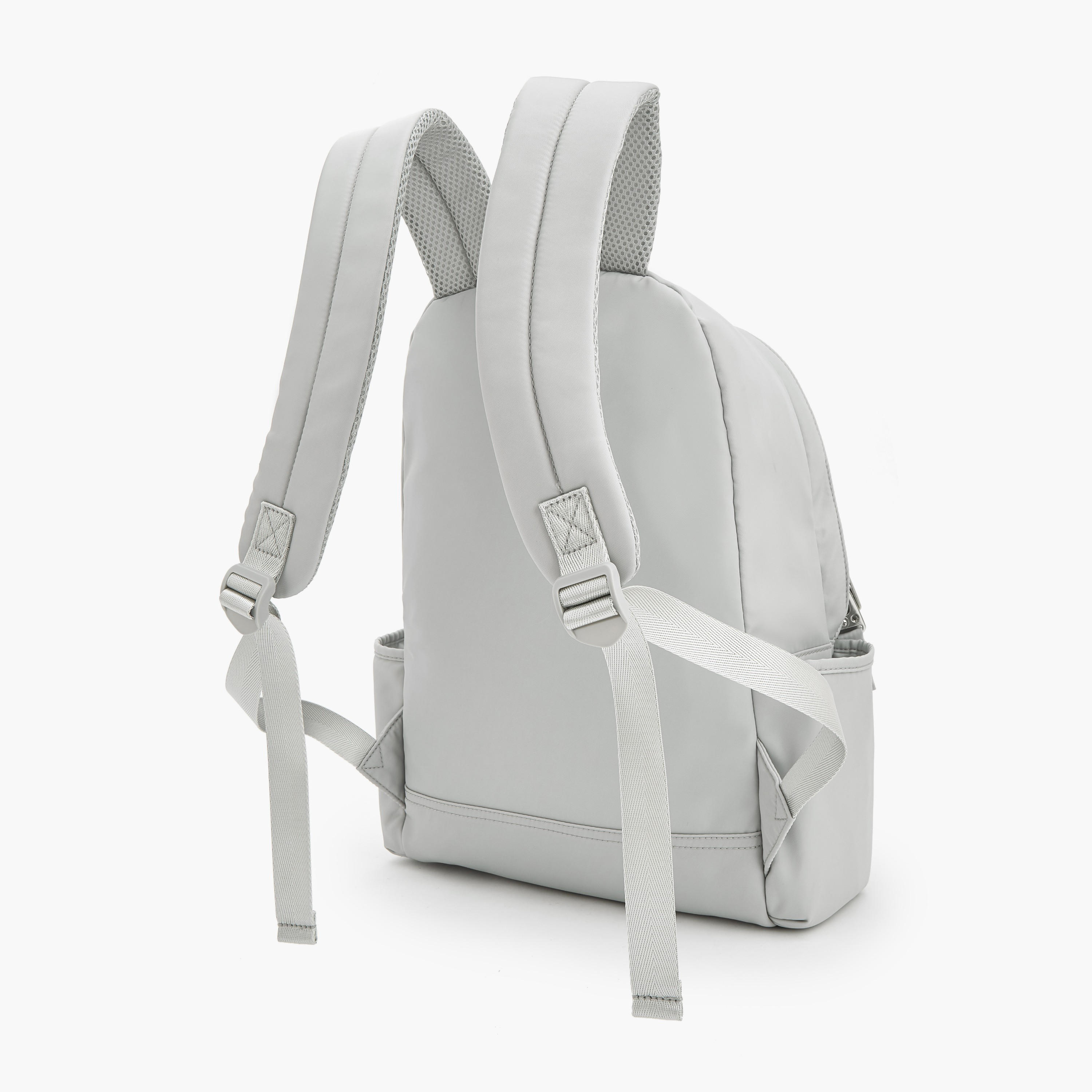 Missy Solid Backpack with Zip Closure and Adjustable Strap-women-bagsandwallets-backpacks-image-6