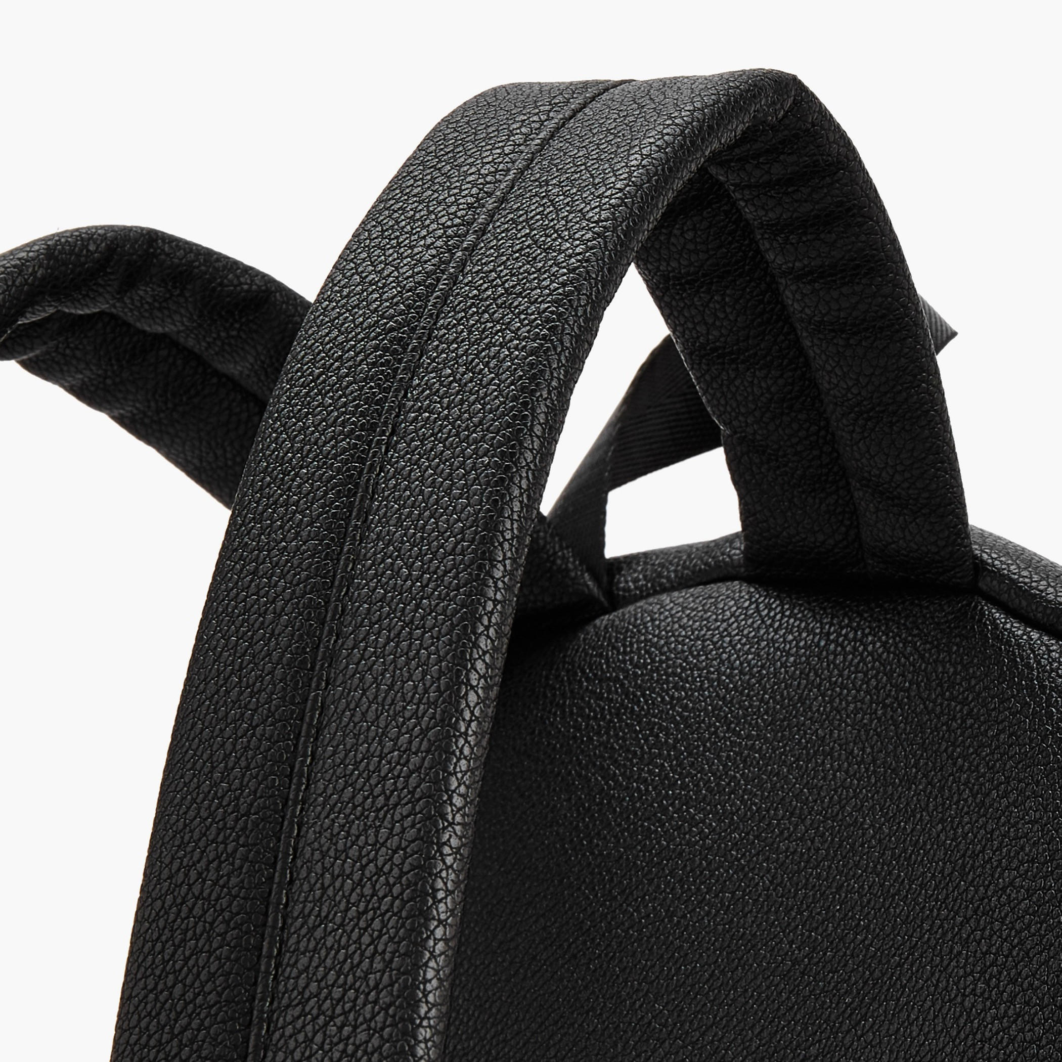شنطة ظهر بارزة الملمس مع محفظة بطبعات من ميسي-women-bagsandwallets-backpacks-image-2