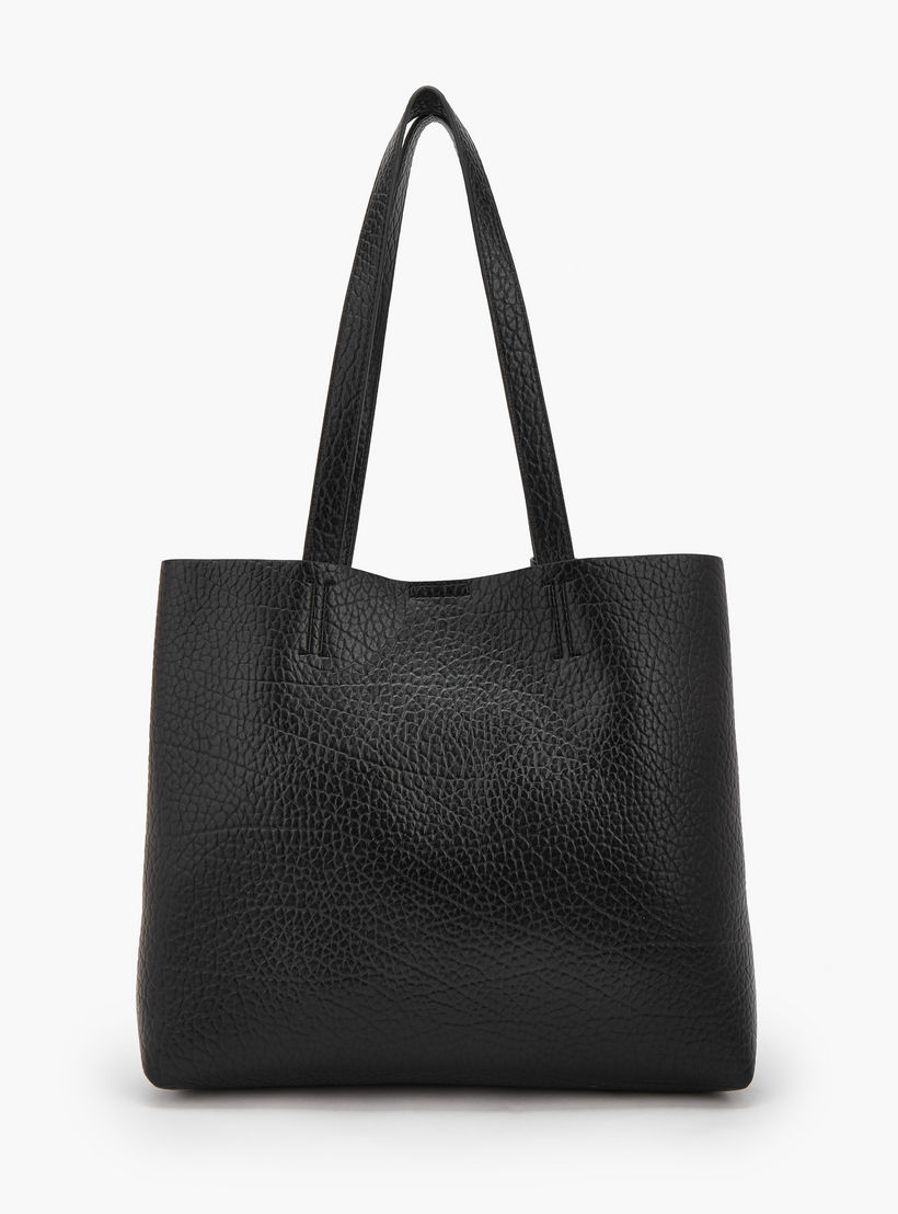 Celeste Textured Tote Bag with Pouch-women-bagsandwallets-handbags-image-6