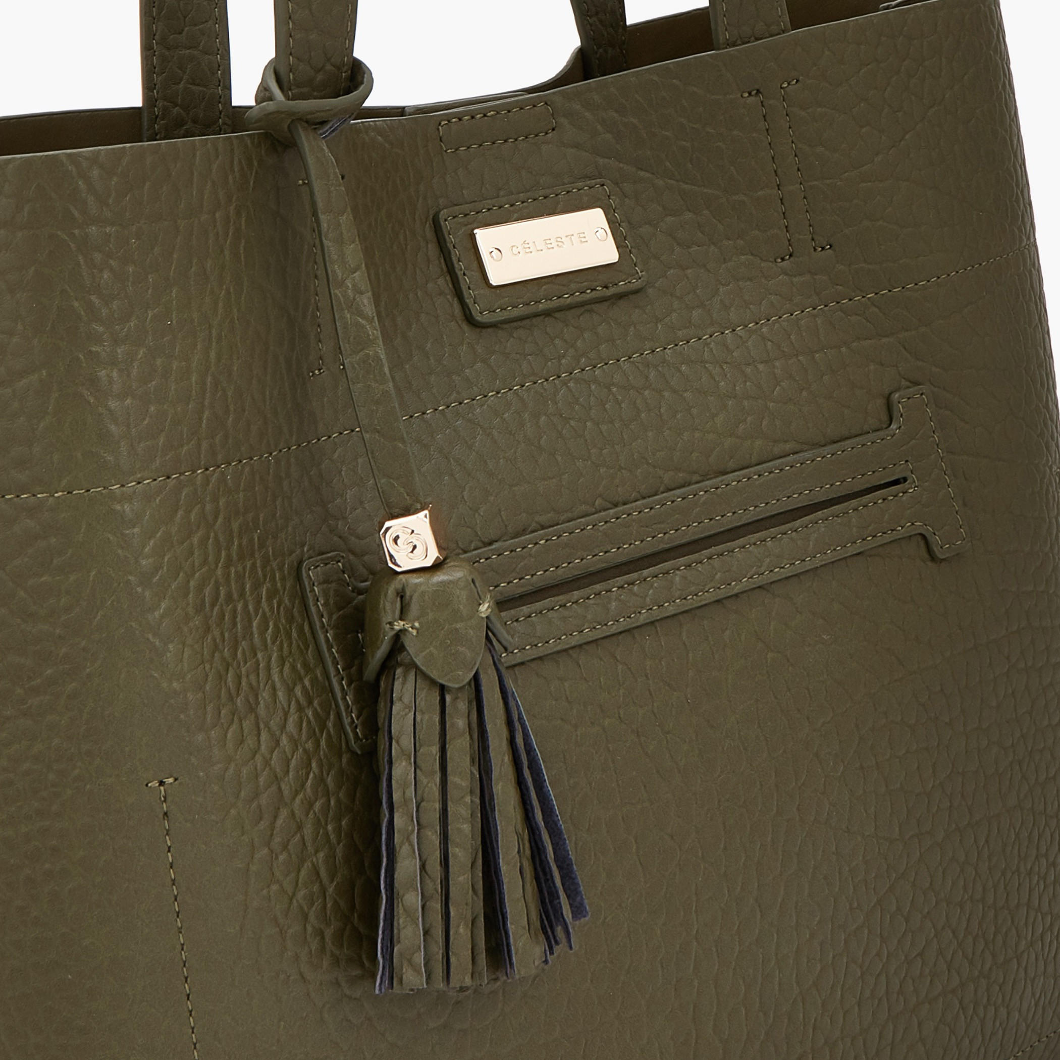 شنطة توتي بارزة الملمس مع شنطة صغيرة من سيليست-women-bagsandwallets-handbags-image-6