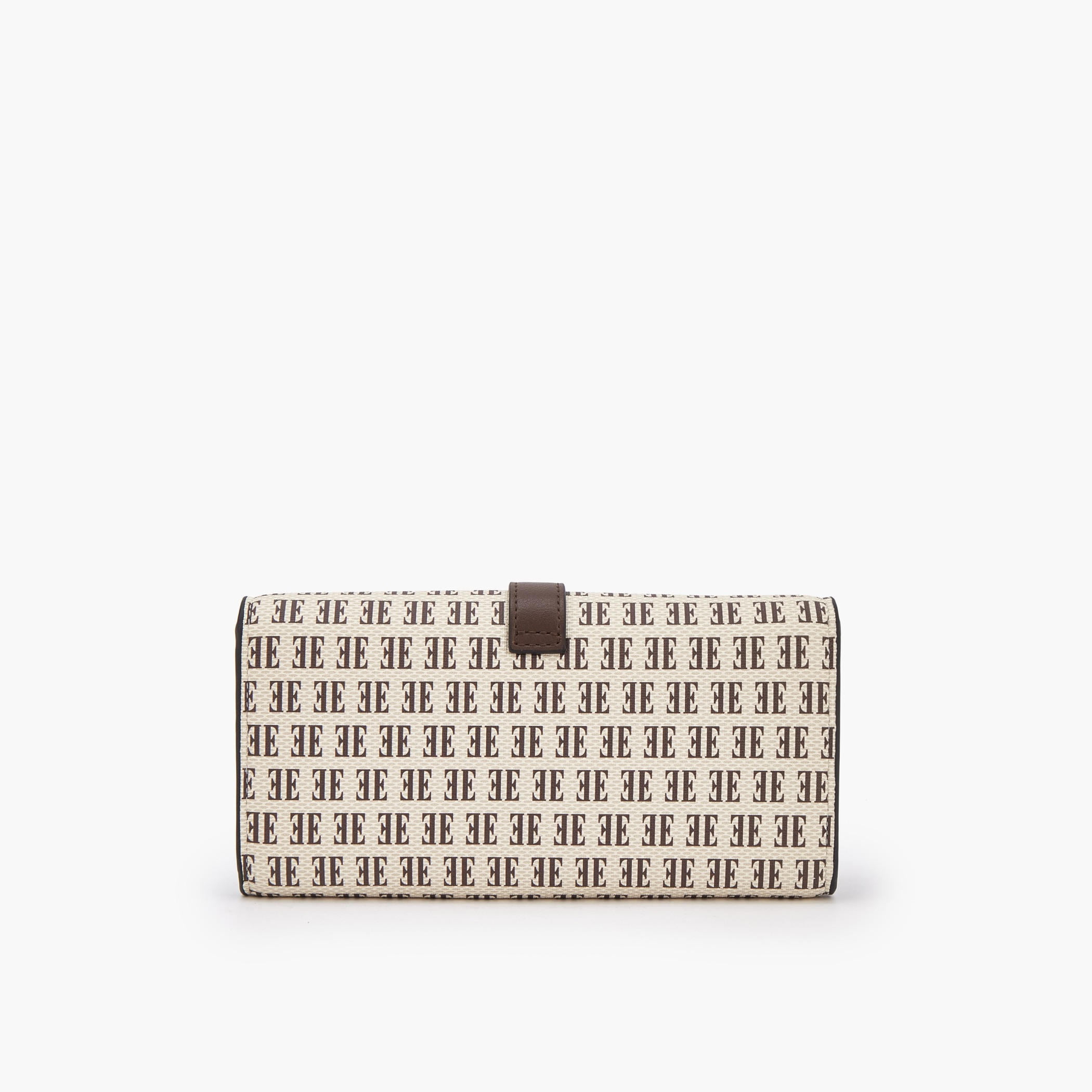 محفظة بطبعة مونوجرام مع إغلاق بزر كبس من إل-women-bagsandwallets-wallets-image-4
